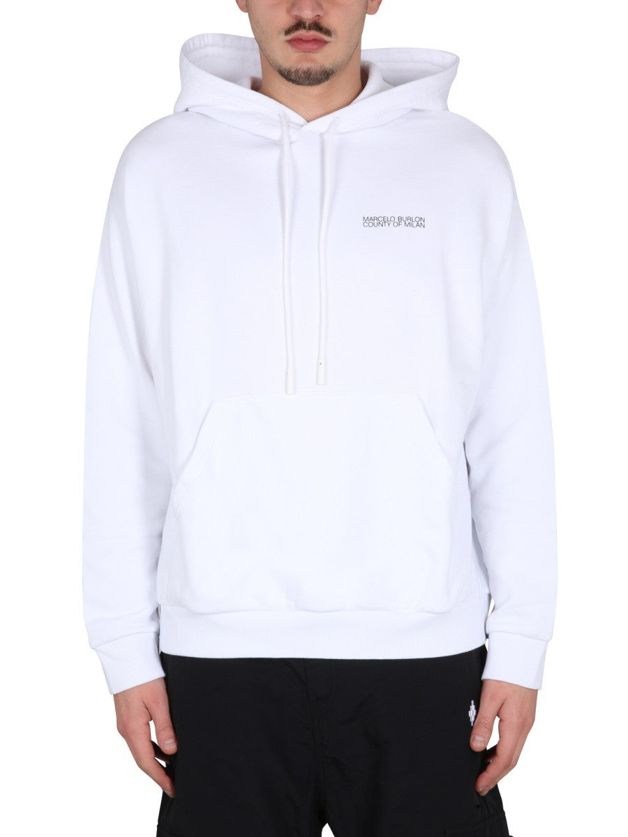 MARCELO BURLON COUNTY OF MILAN HOODIE