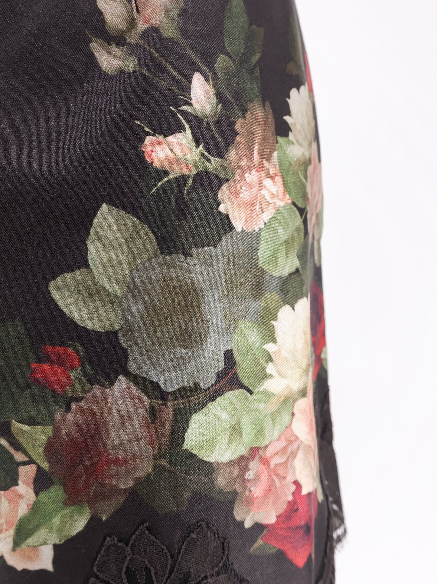 ZIMMERMANN Hypnotic Lace Trim silk and cotton short