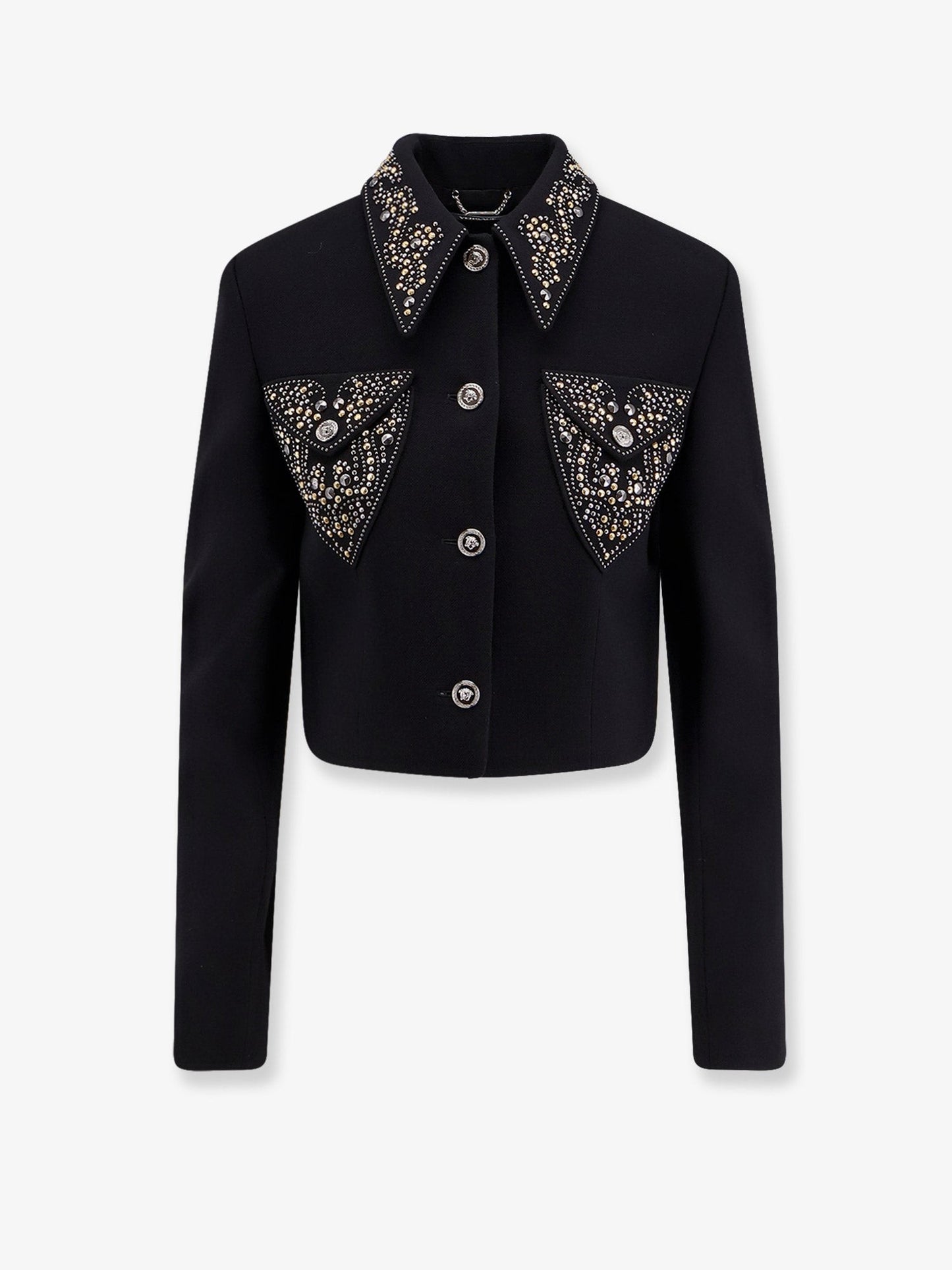 Versace Informal light weight wool crepe blazer