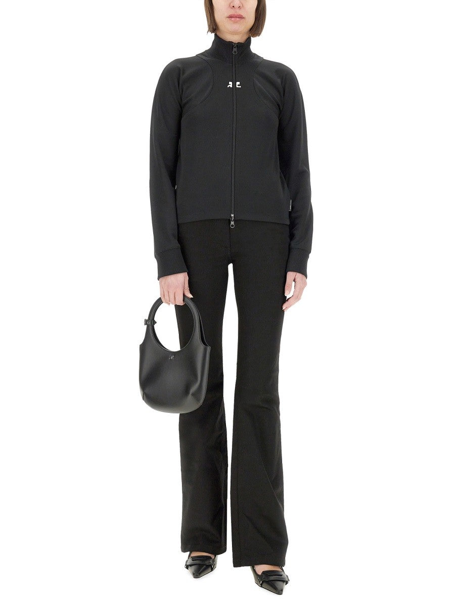 COURREGES INTERLOCK SCUBA JACKET