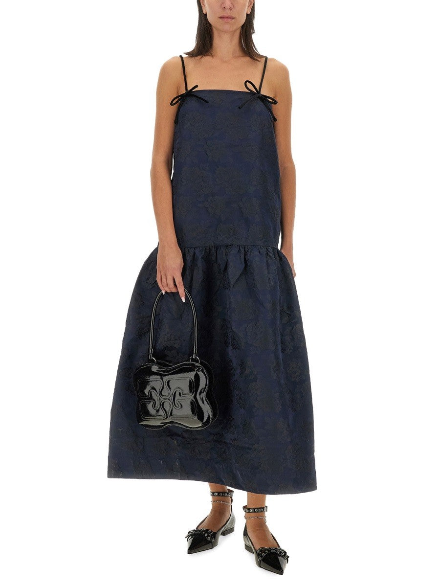 GANNI JACQUARD DRESS