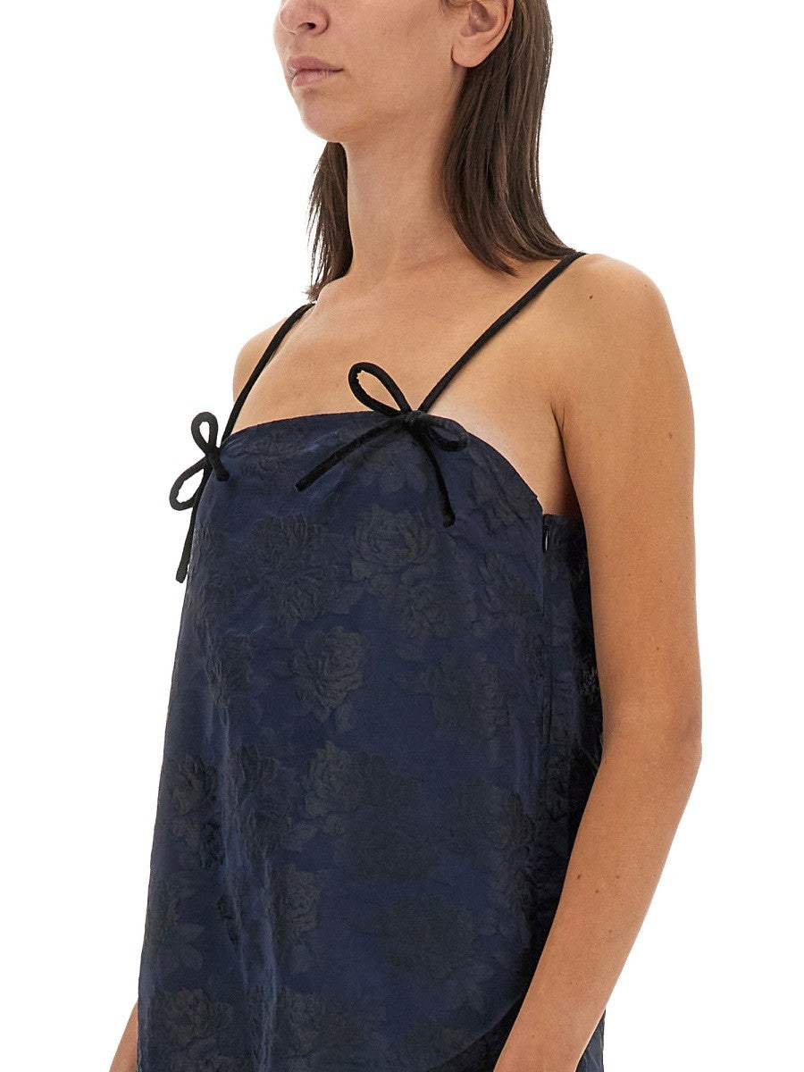 GANNI JACQUARD DRESS