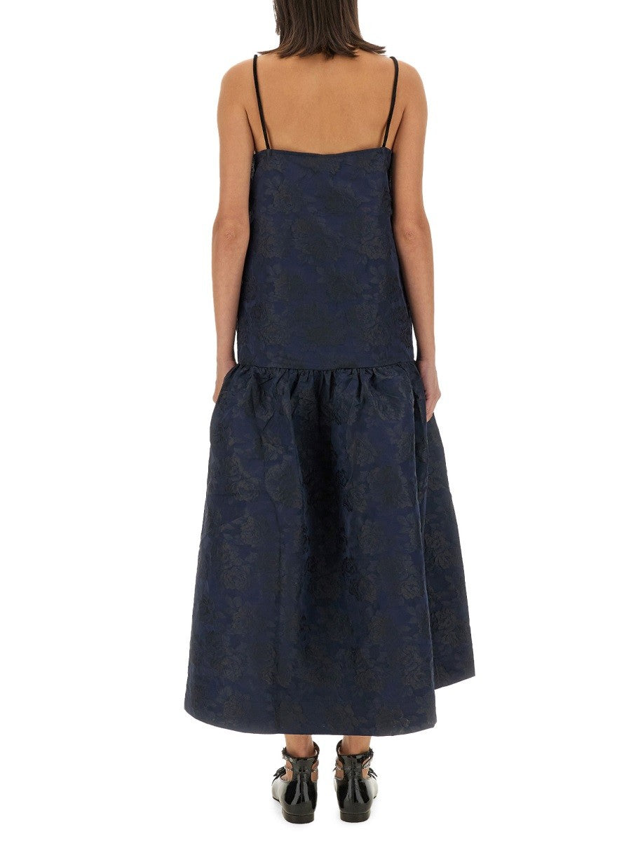 GANNI JACQUARD DRESS