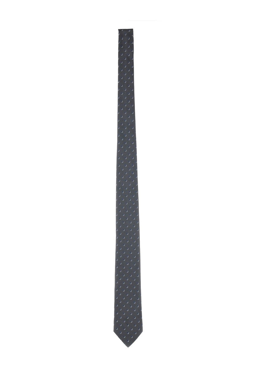 Ferragamo JACQUARD "GANCINI" TIE