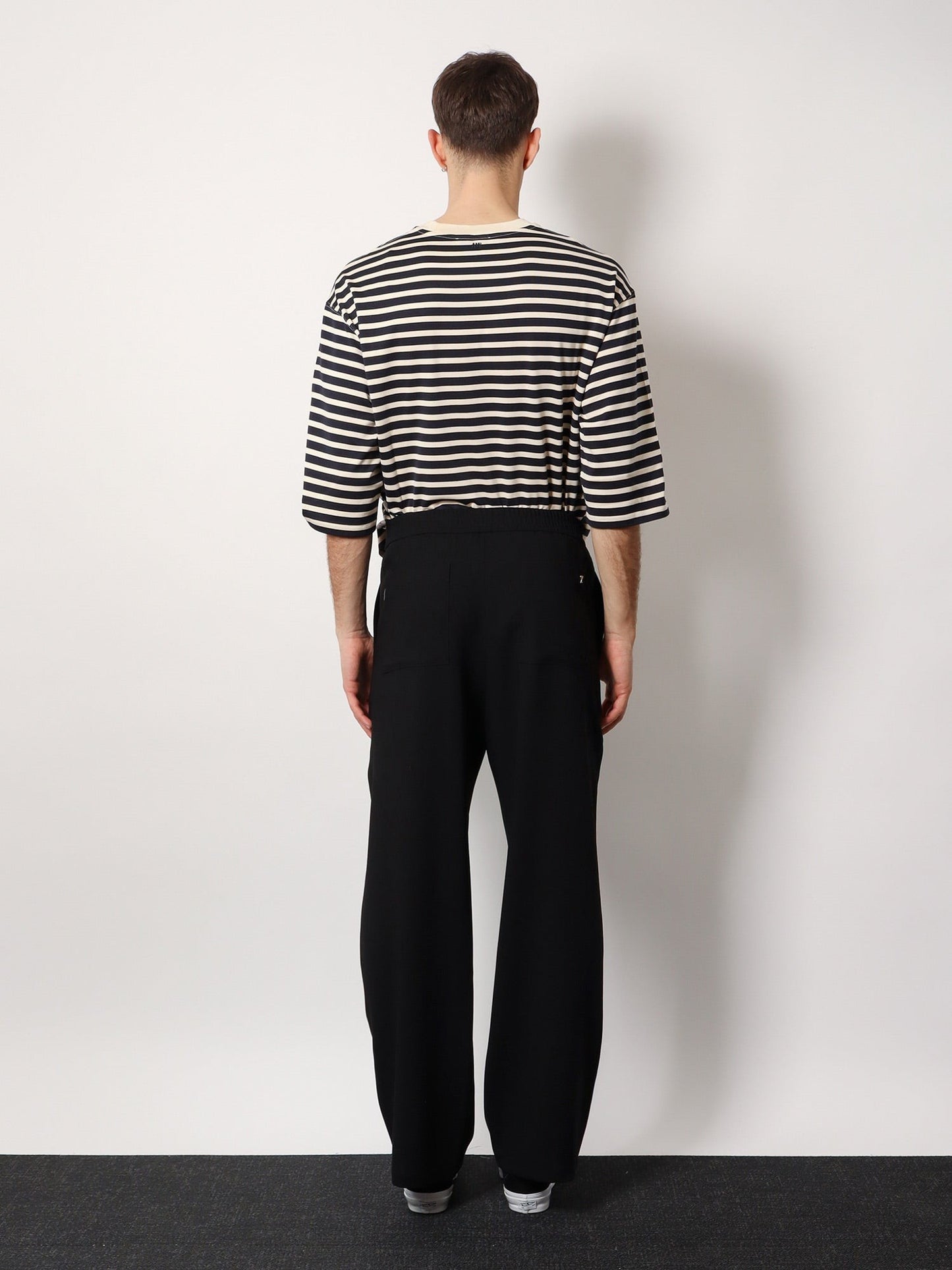 AMI PARIS Jogger virgin wool trouser