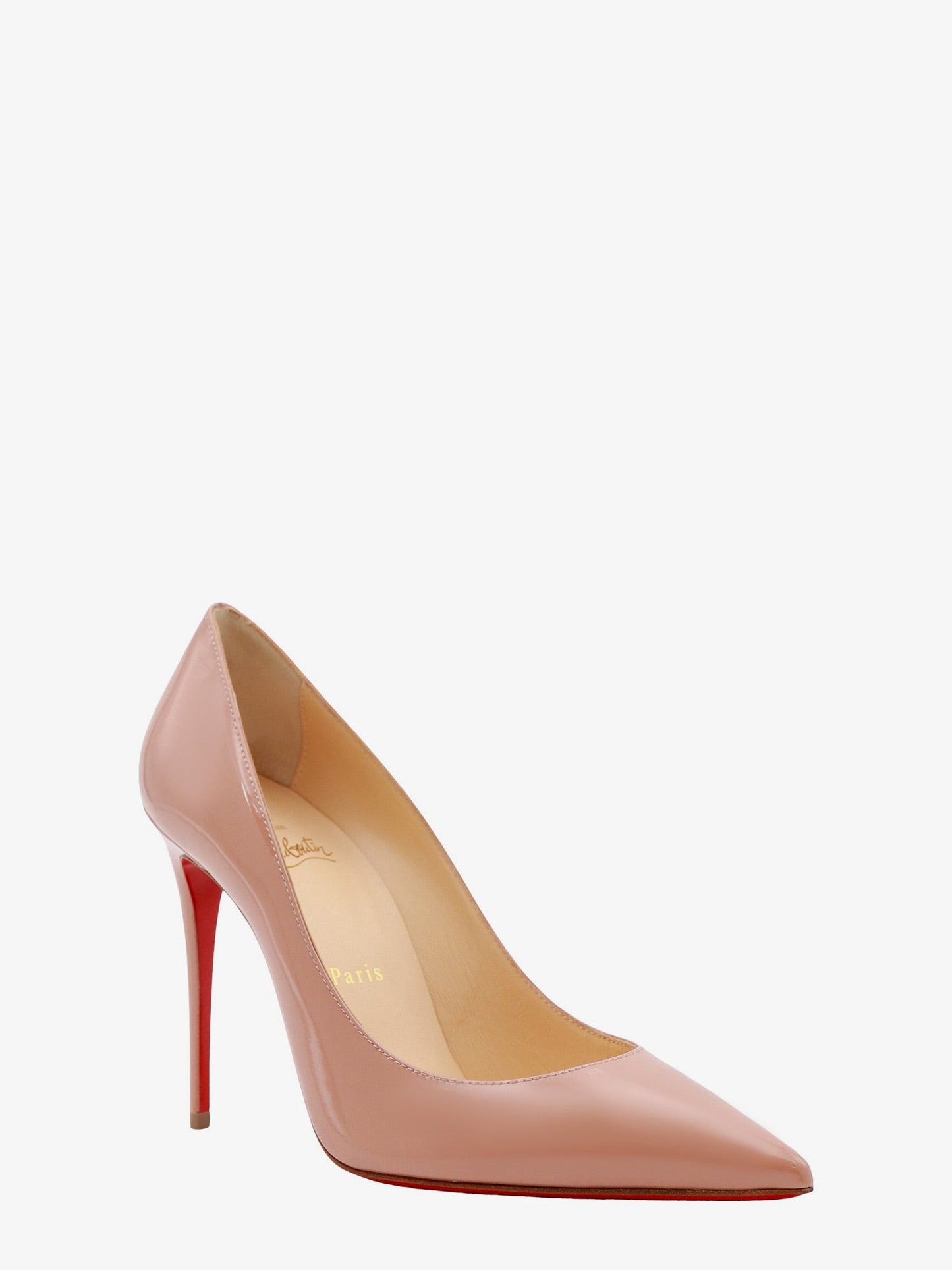 CHRISTIAN LOUBOUTIN Kate 100 patent leather décolleté