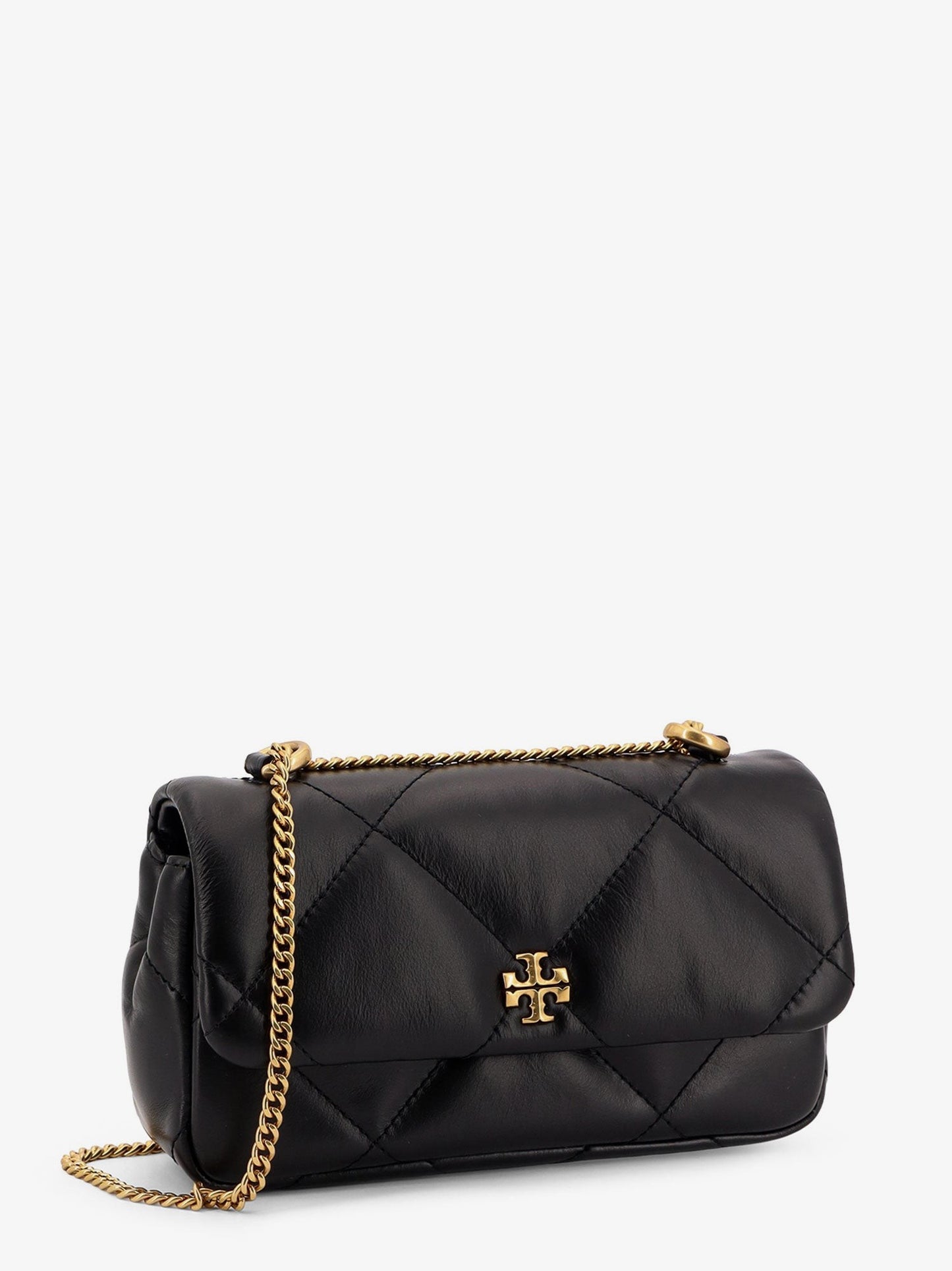 Tory Burch Kira leather wallet with shoulde strap