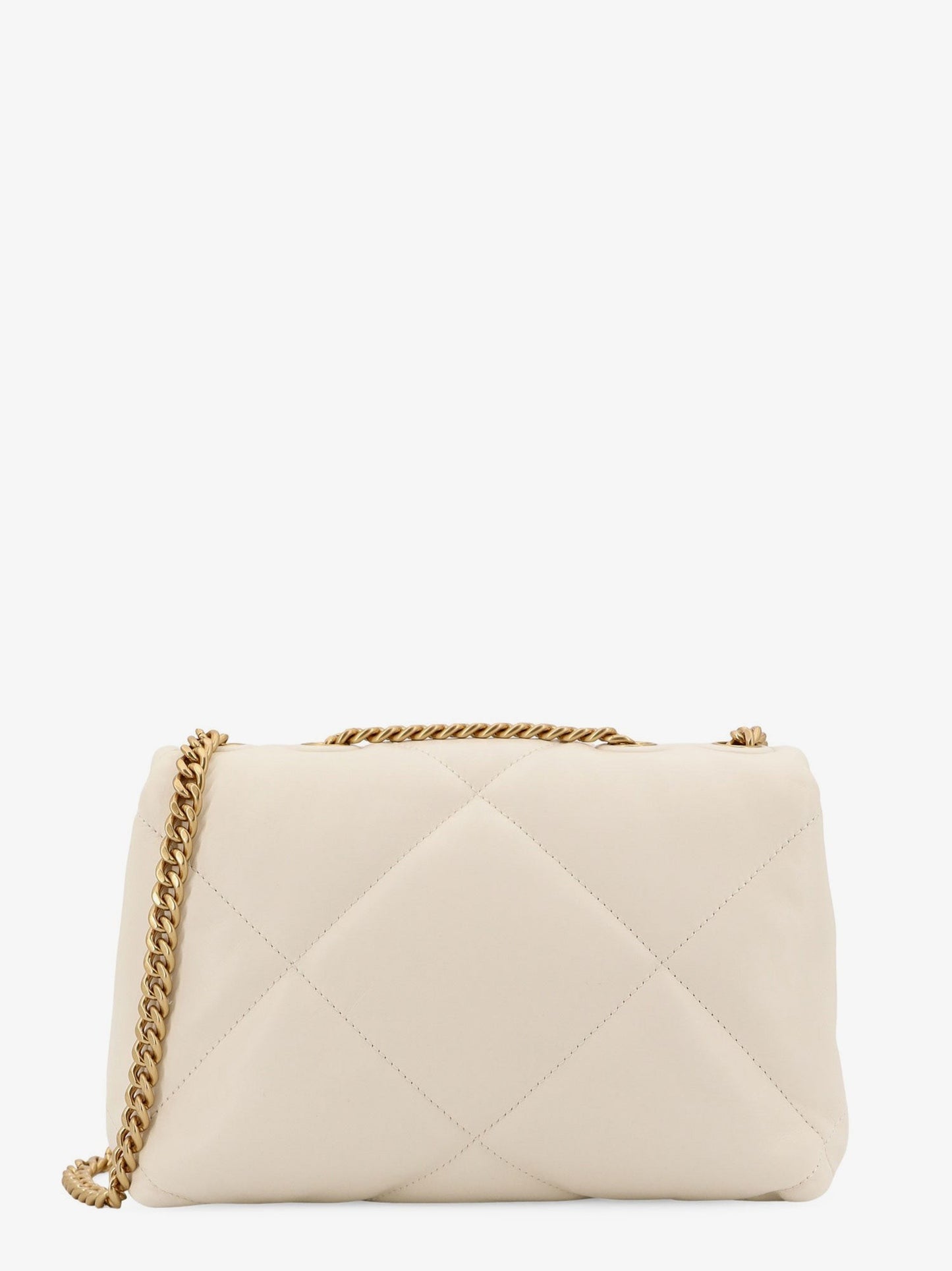 Tory Burch Kira matelassé leather shoulder bag with metal logo