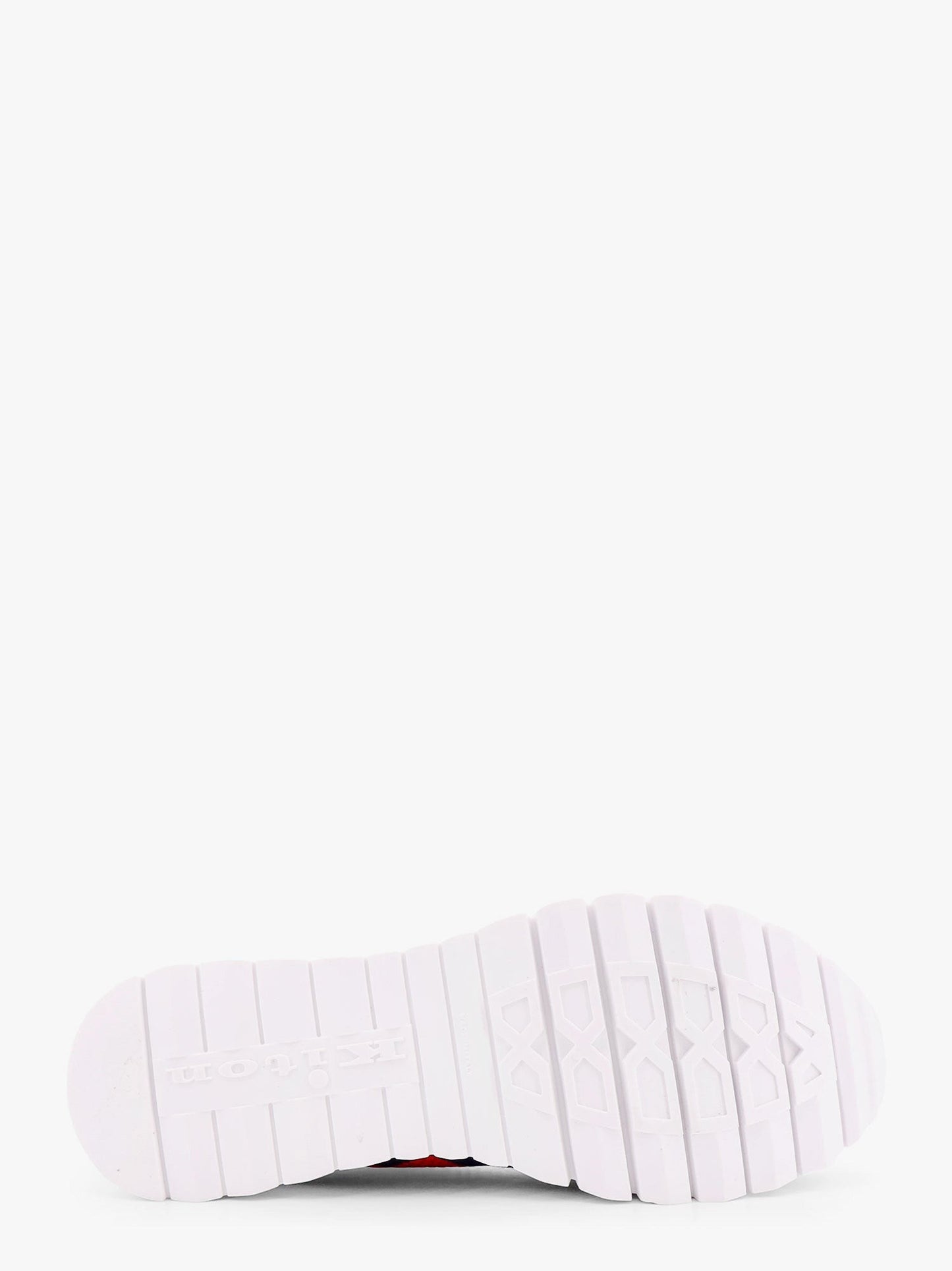 KITON CIRO PAONE Knit sneakers with lateral monogram