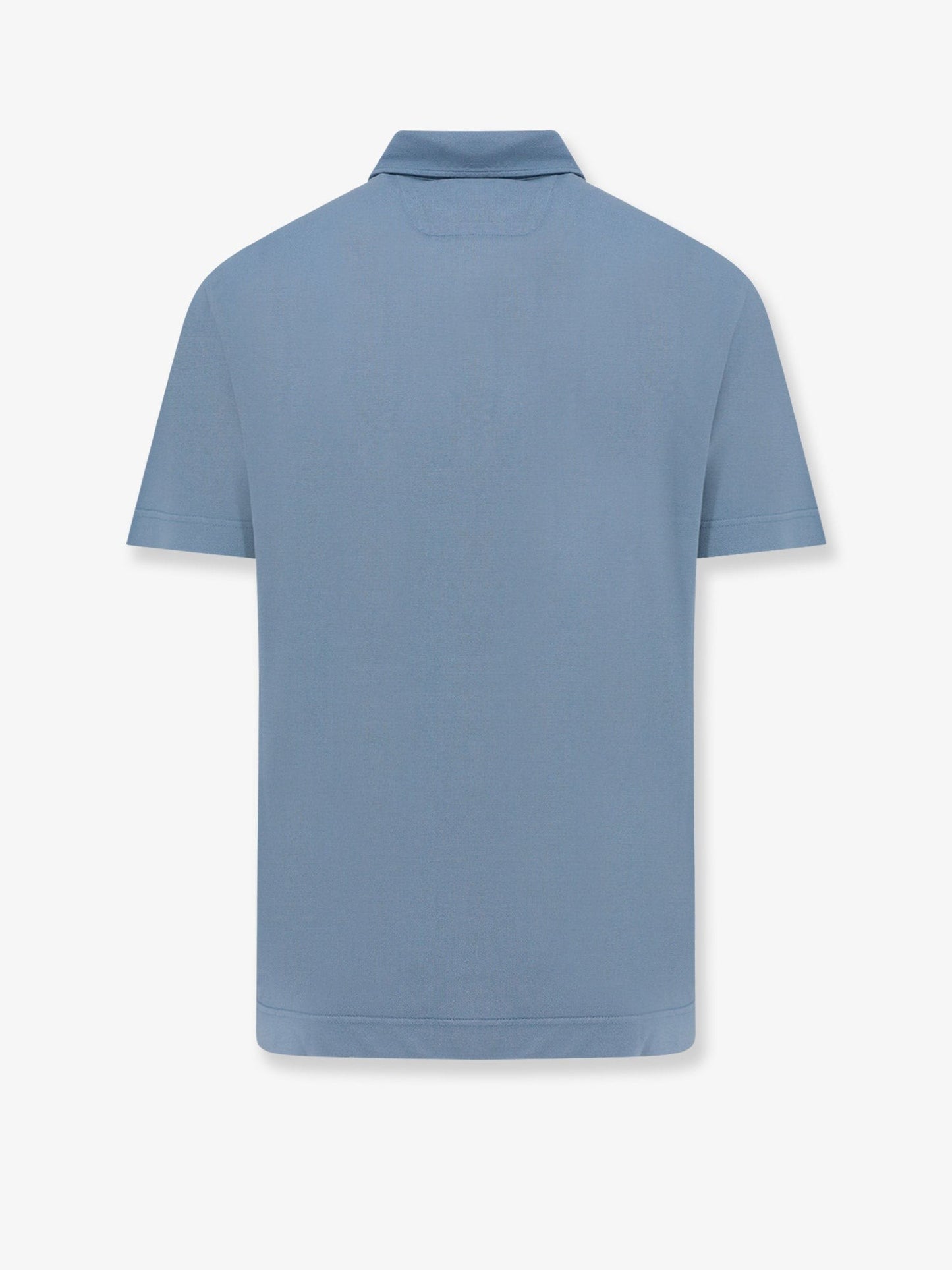Boss L-Perry cotton and silk polo shirt