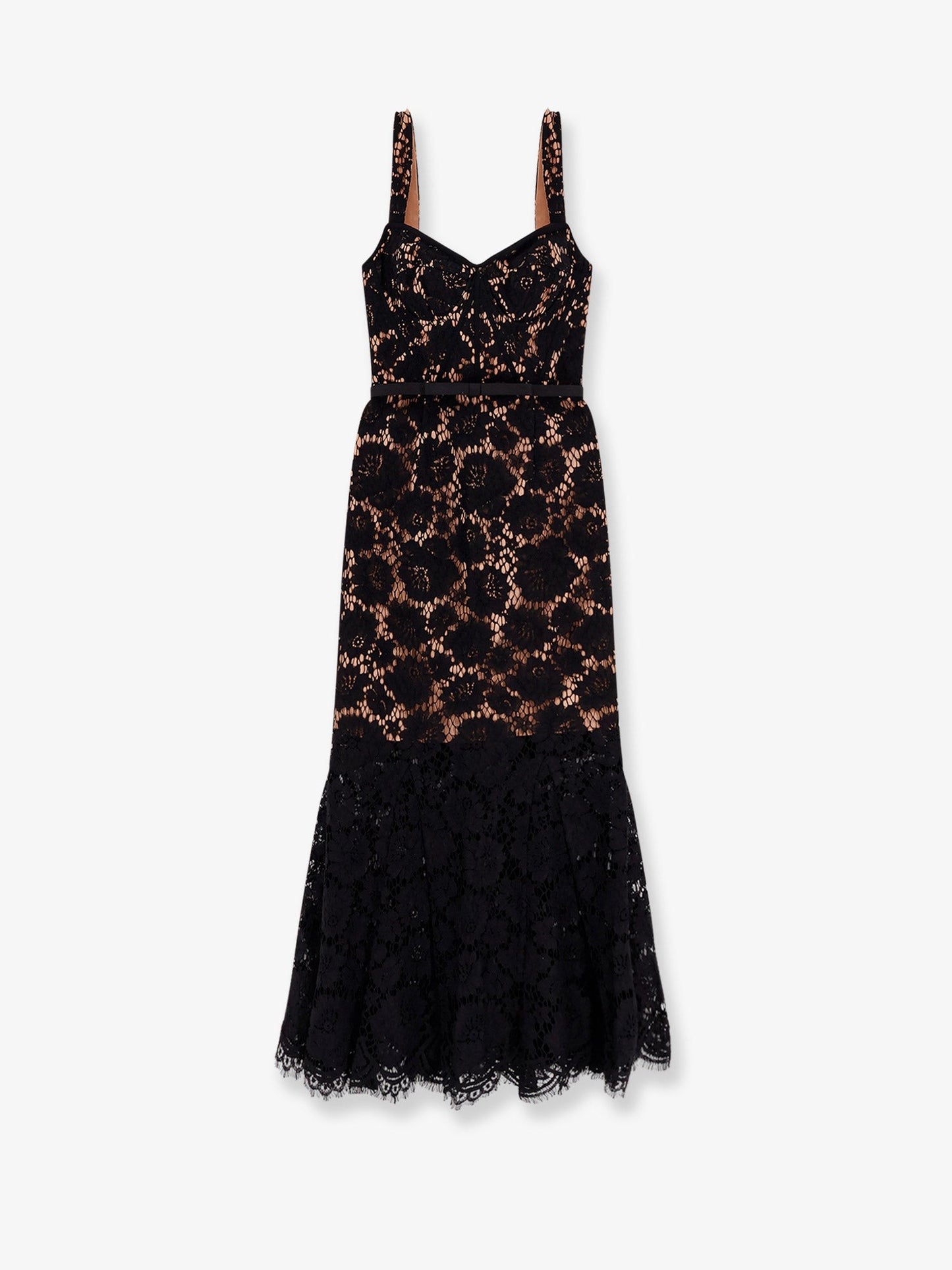 SELF PORTRAIT Lace midi dress