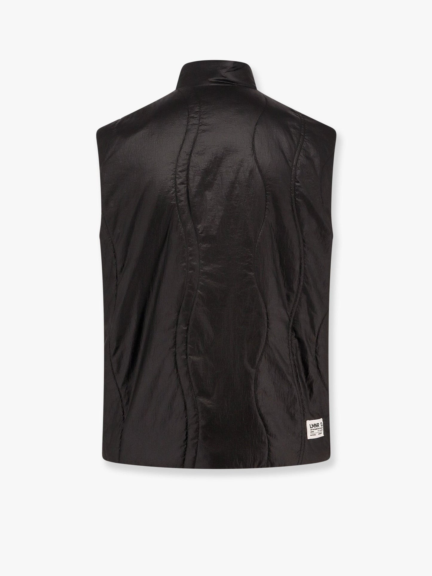 LAMINAR Laminar padded and quilted sleeveless jacket