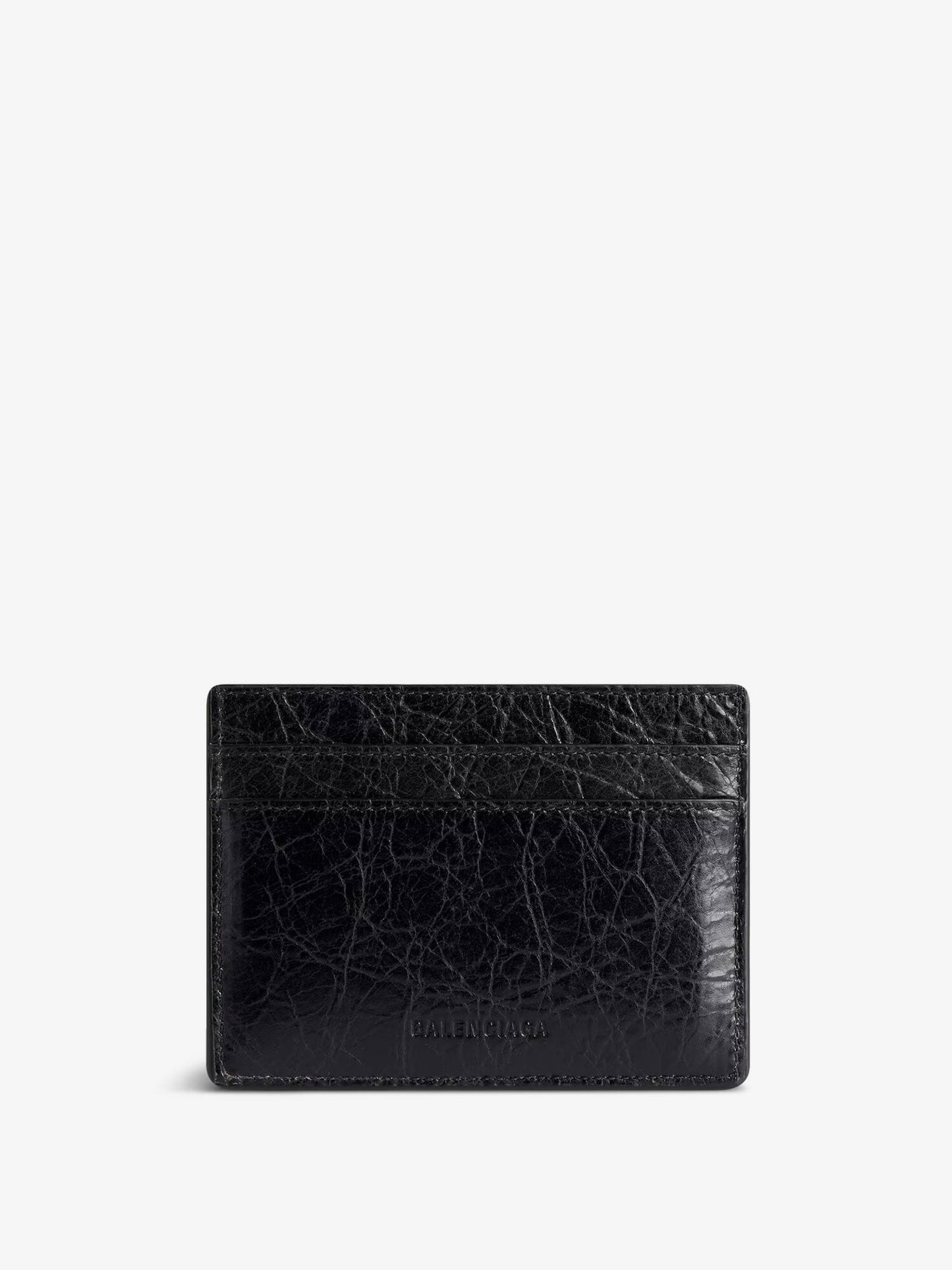Balenciaga Le City leather card holder