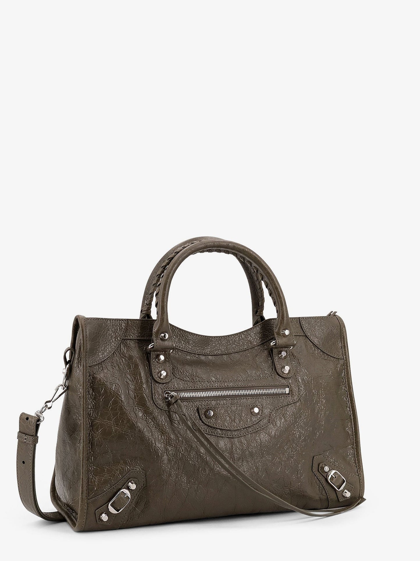 Balenciaga Le City Medium leather shoulder bag