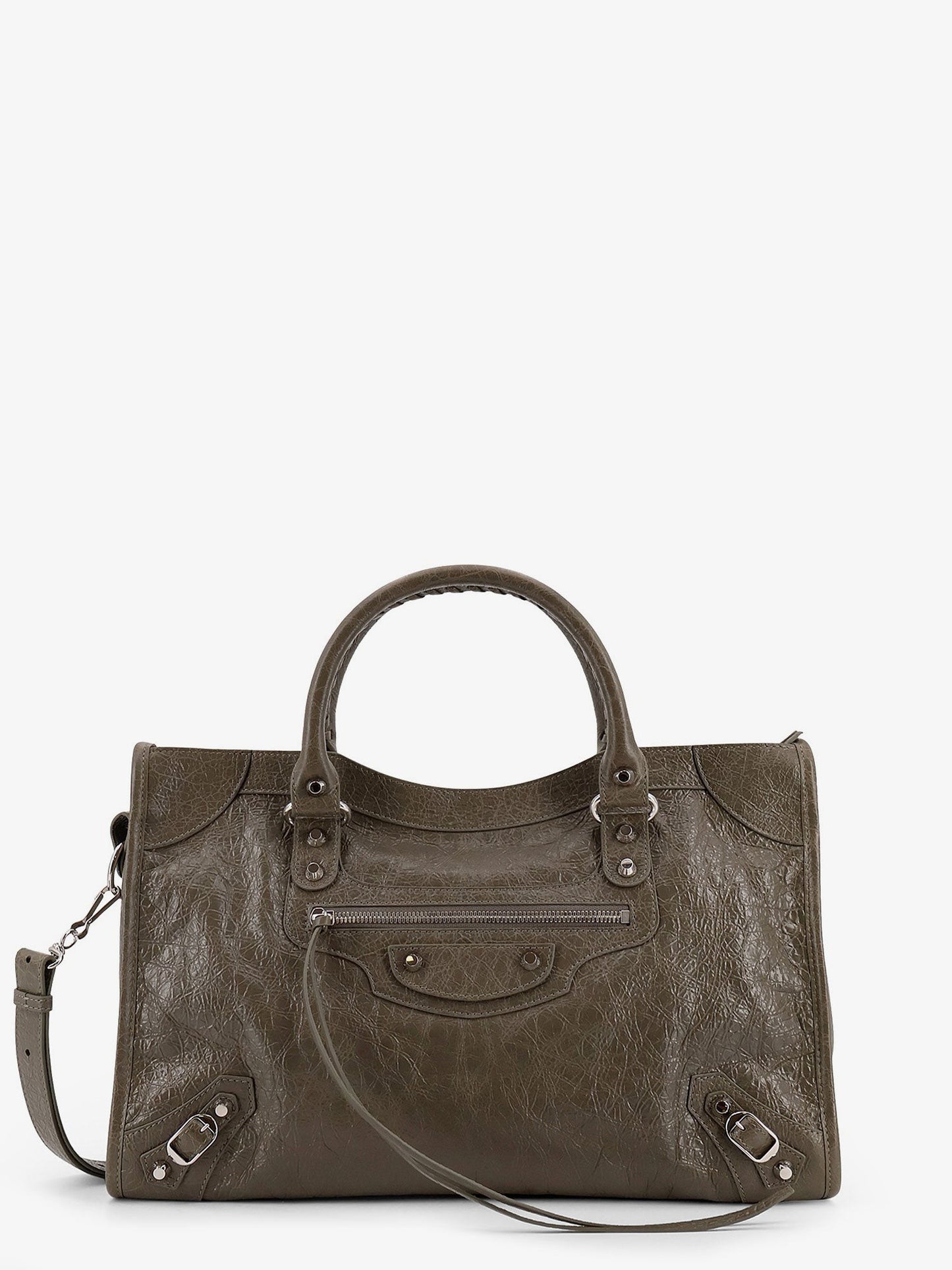 Balenciaga Le City Medium leather shoulder bag