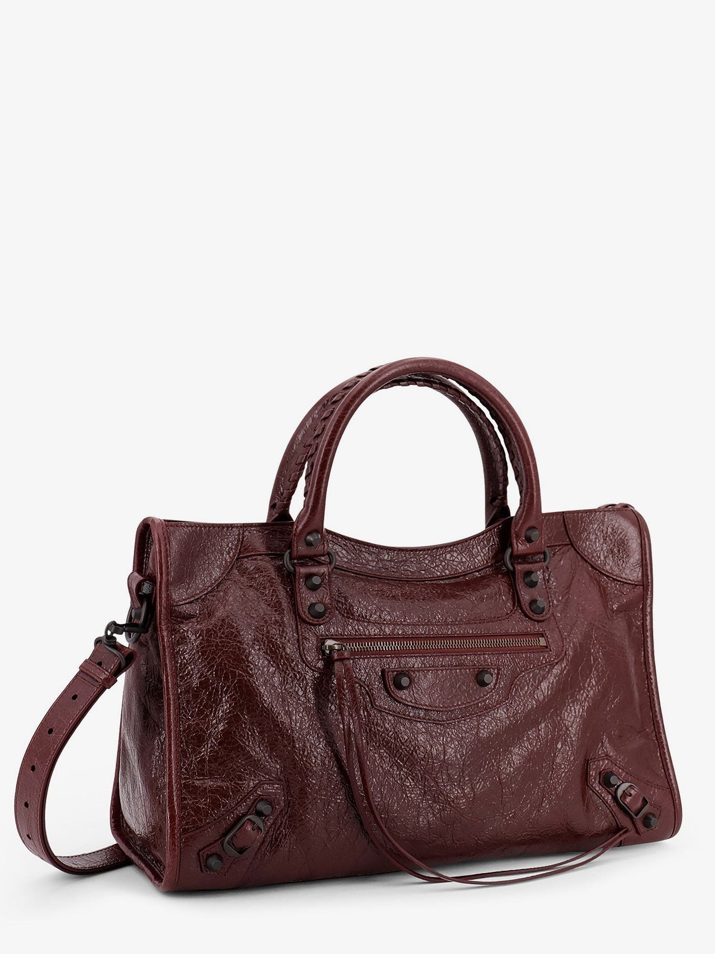 Balenciaga Le City Medium leather shoulder bag