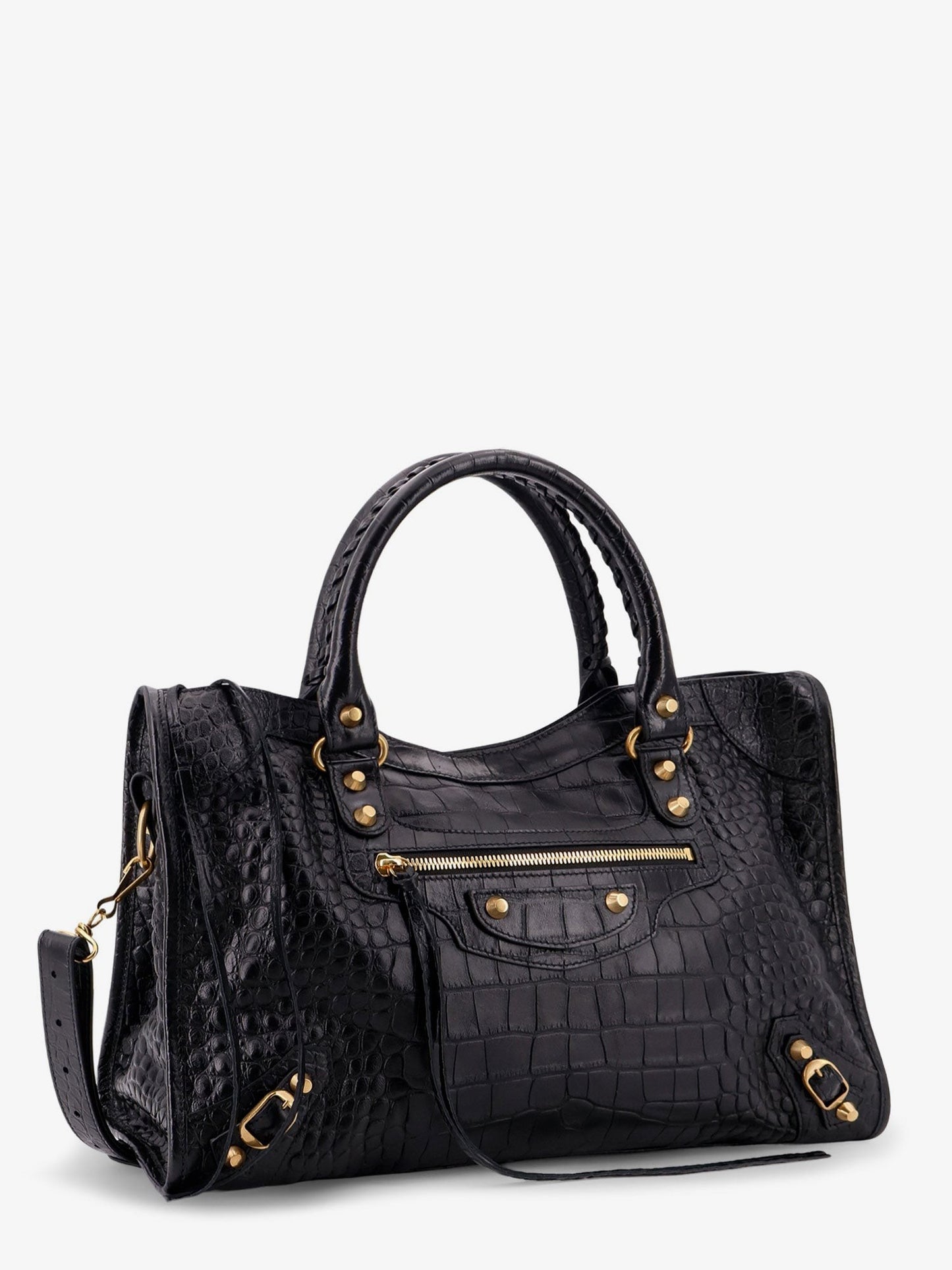 Balenciaga Le City Medium leather shoulder bag
