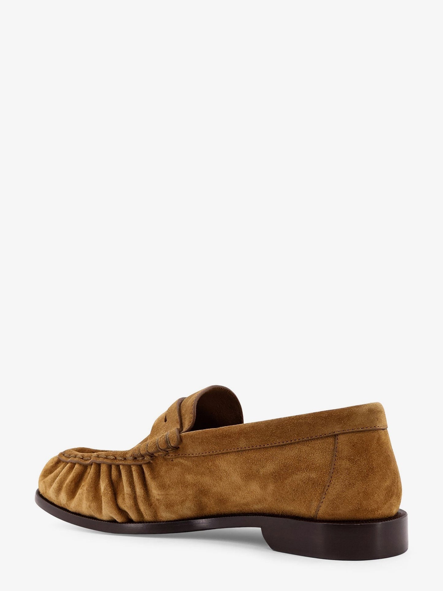 Saint Laurent Le Loafer suede loafers