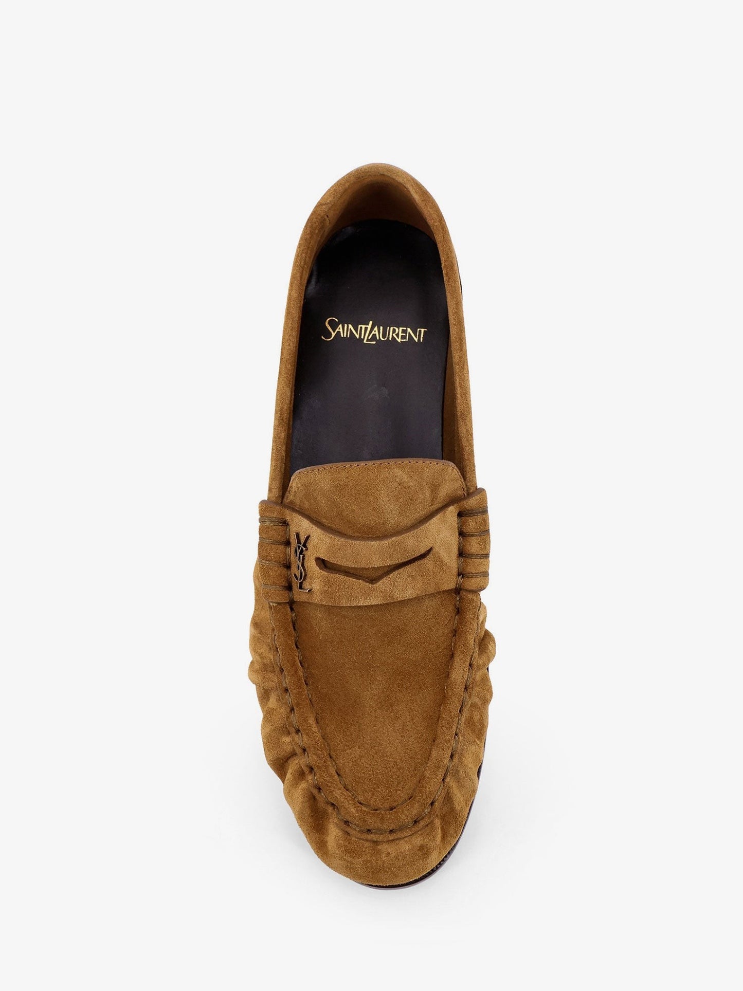 Saint Laurent Le Loafer suede loafers