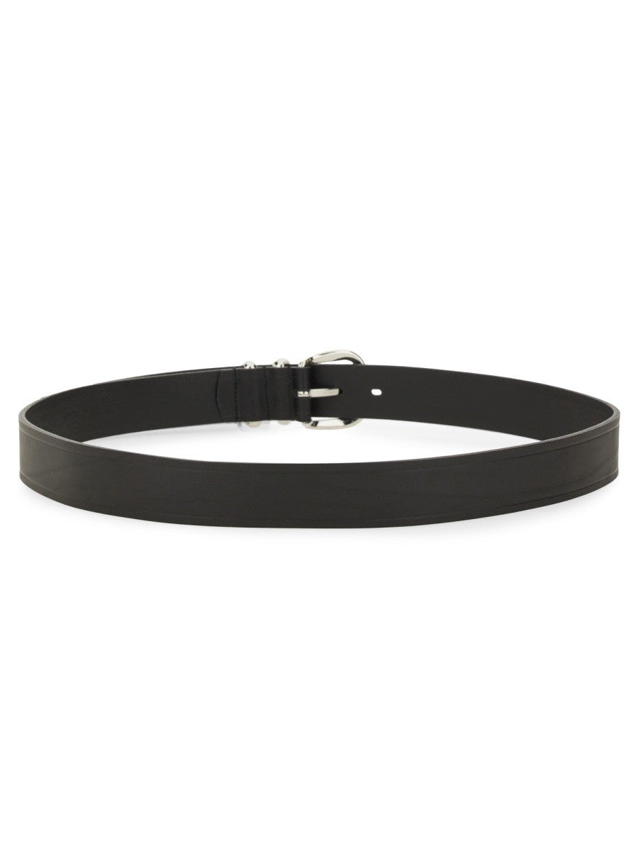 SUNFLOWER LEATHER BELT
