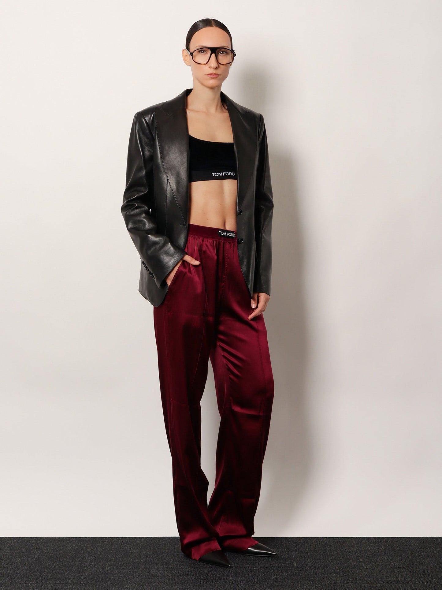 TOM FORD Leather blazer