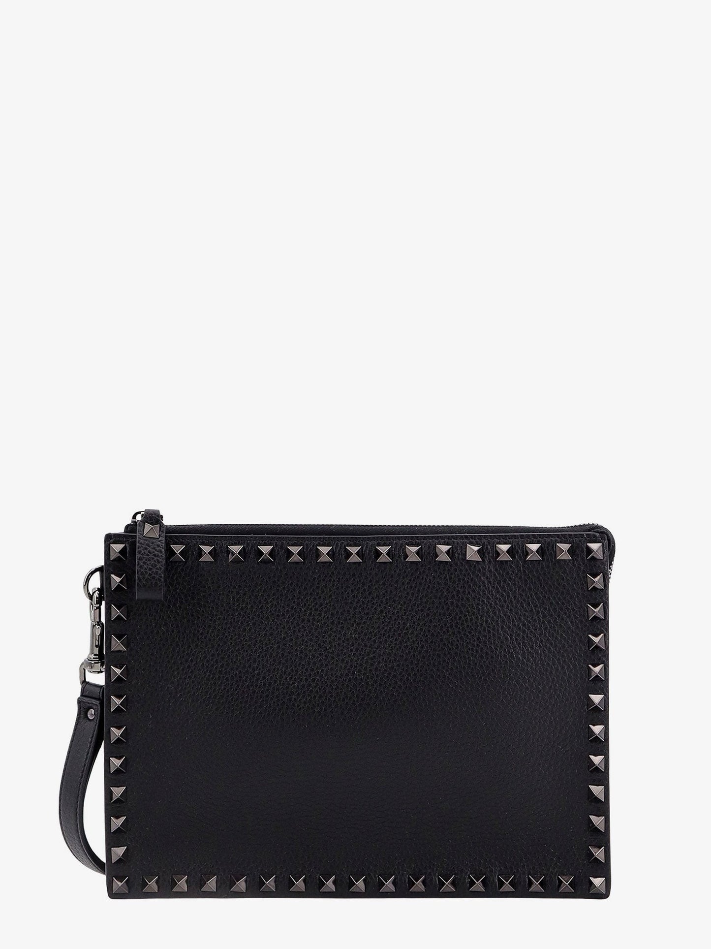 Valentino Garavani Leather clutch with iconic studs