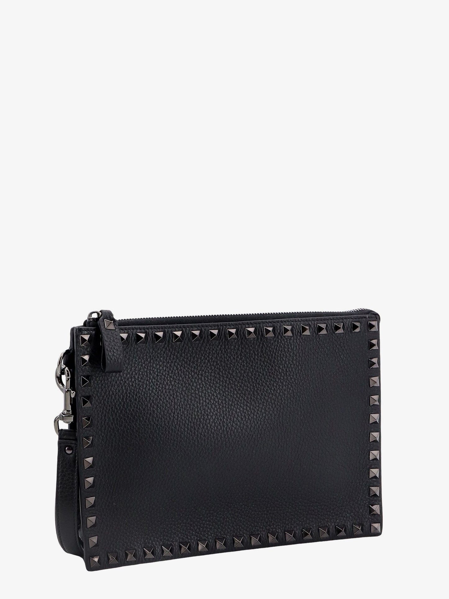 Valentino Garavani Leather clutch with iconic studs