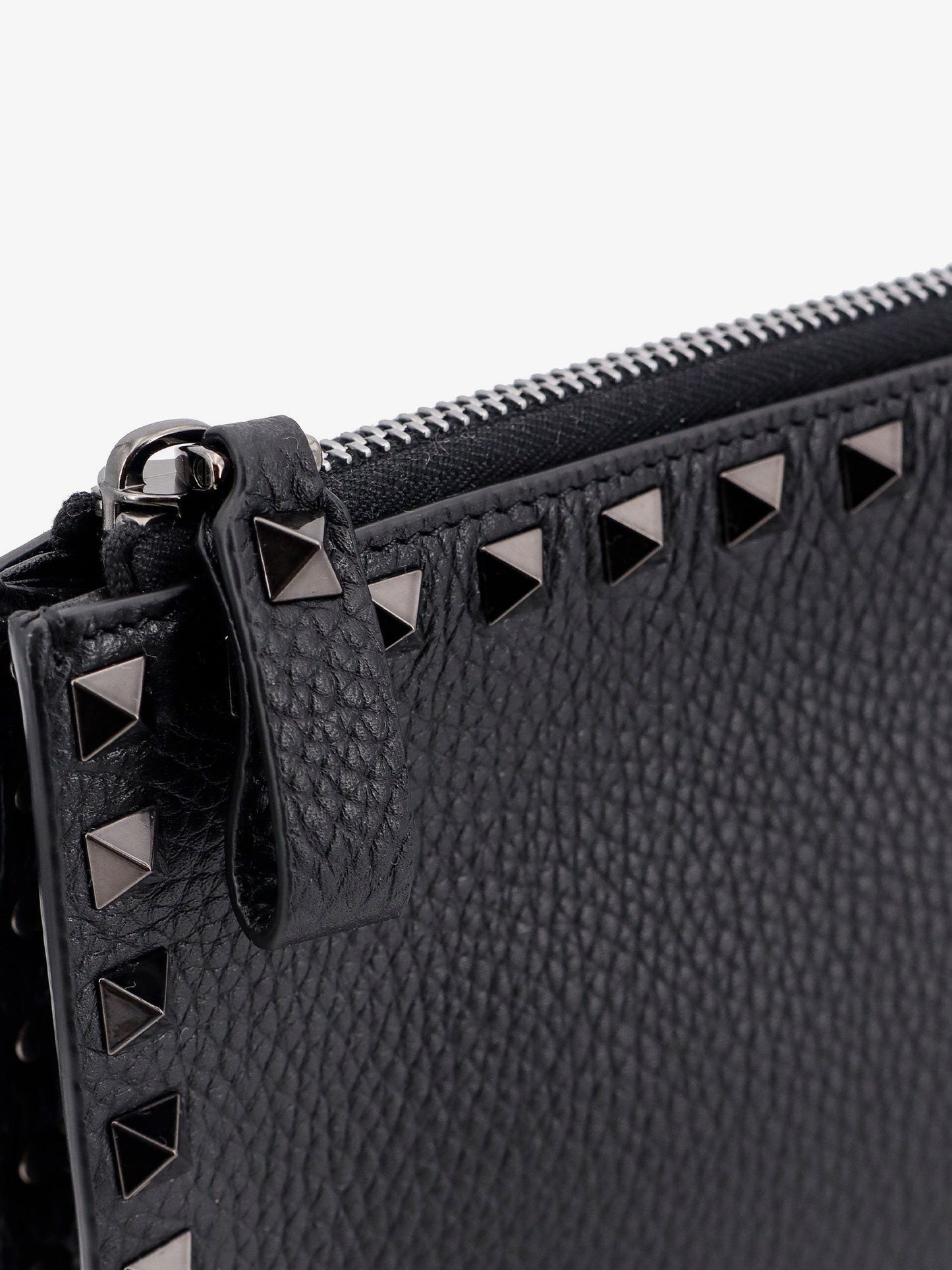 Valentino Garavani Leather clutch with iconic studs