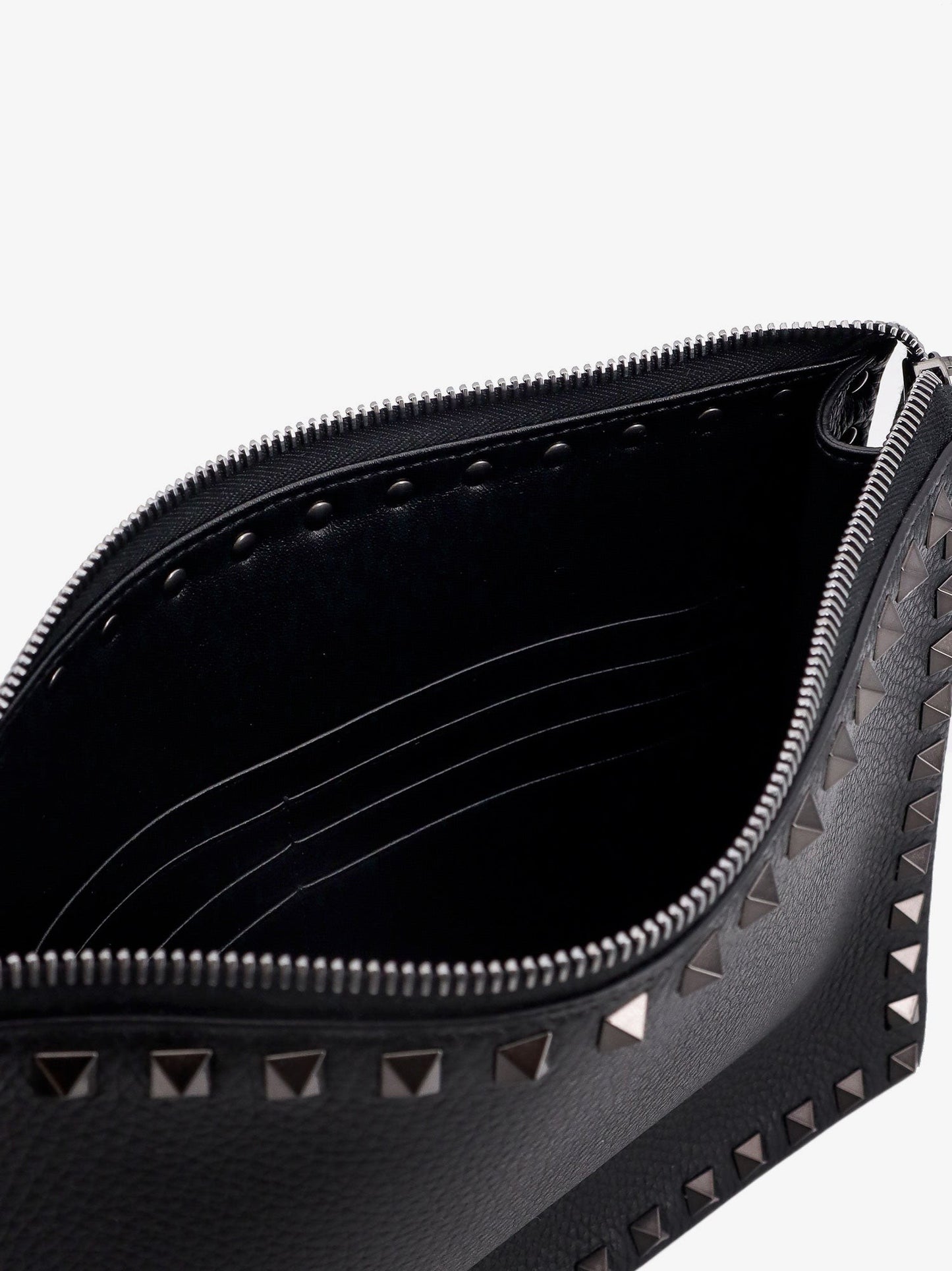Valentino Garavani Leather clutch with iconic studs