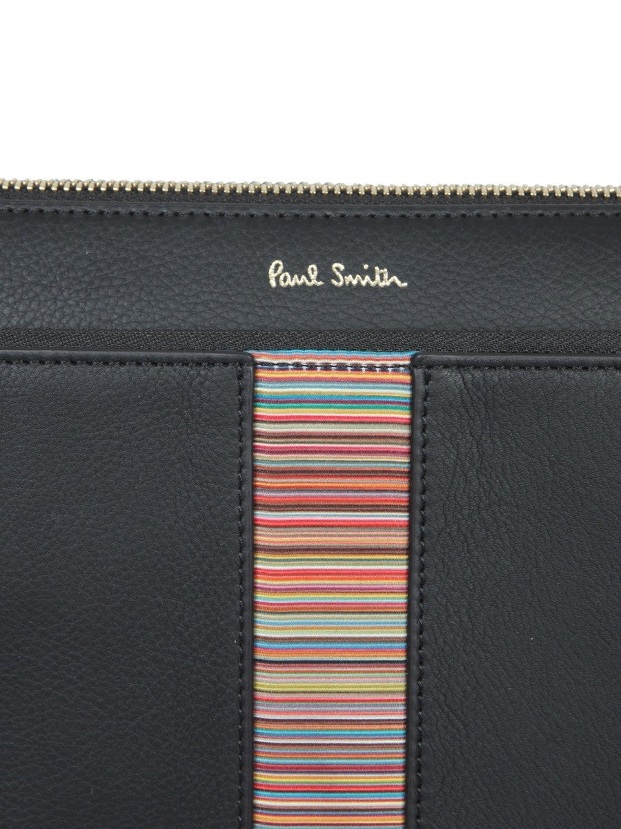 PAUL SMITH LEATHER DOCUMENT BAG