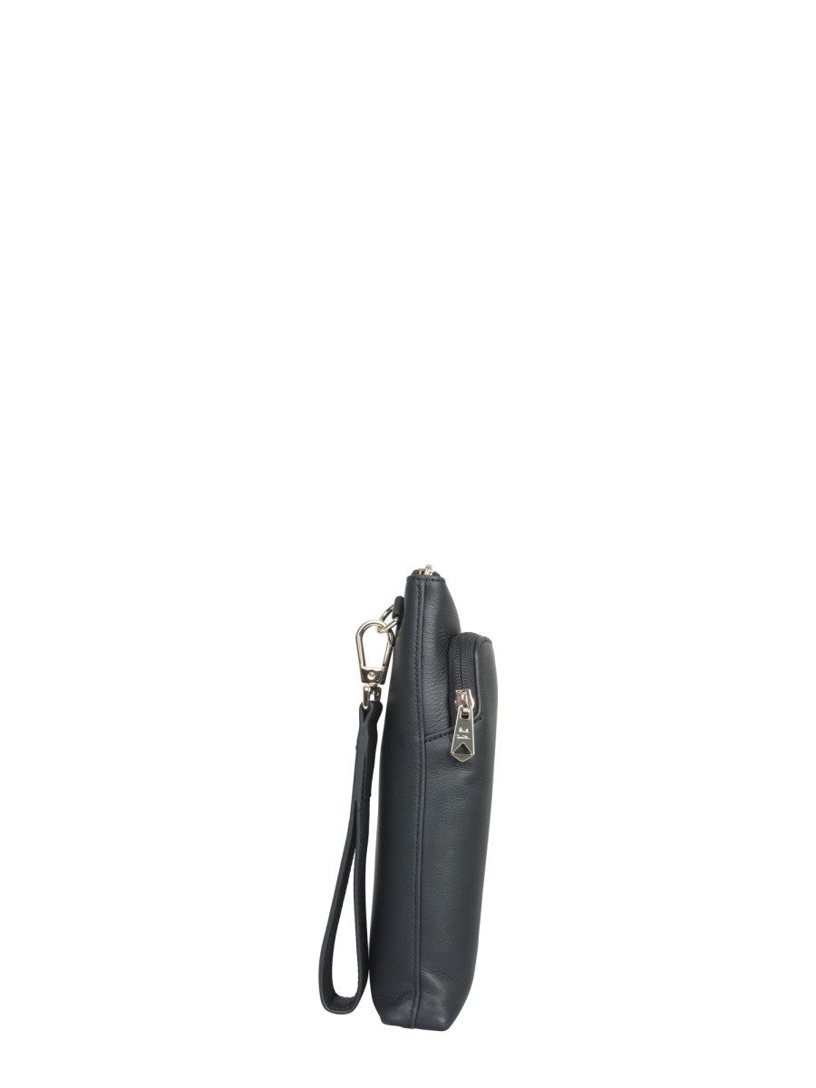 PAUL SMITH LEATHER DOCUMENT BAG