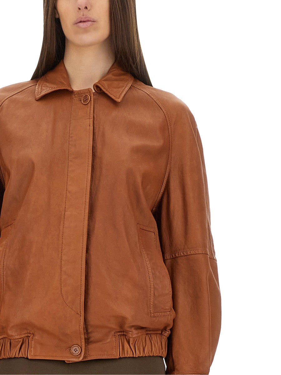 SALVATORE SANTORO LEATHER JACKET