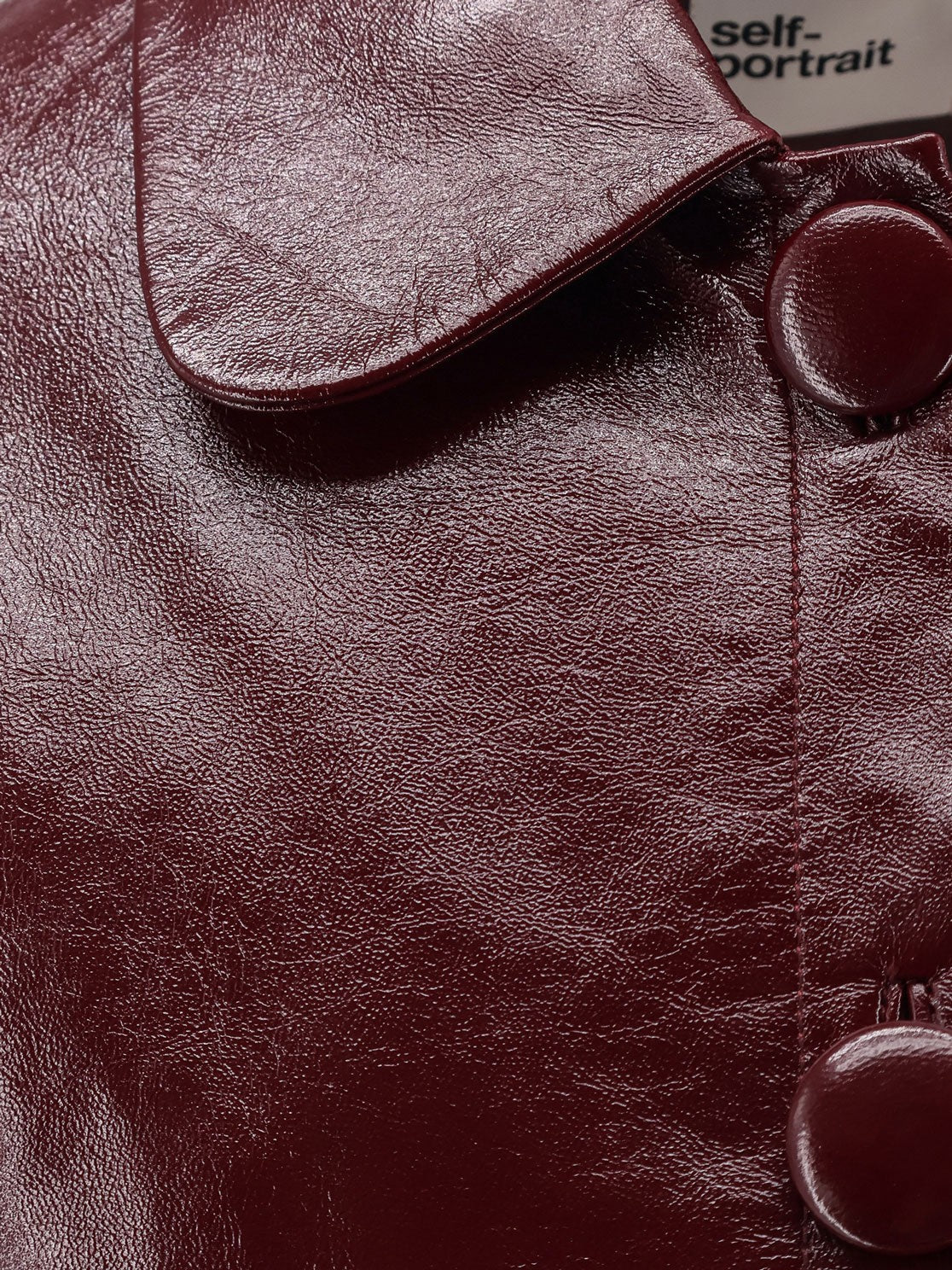 SELF PORTRAIT Leather jacket