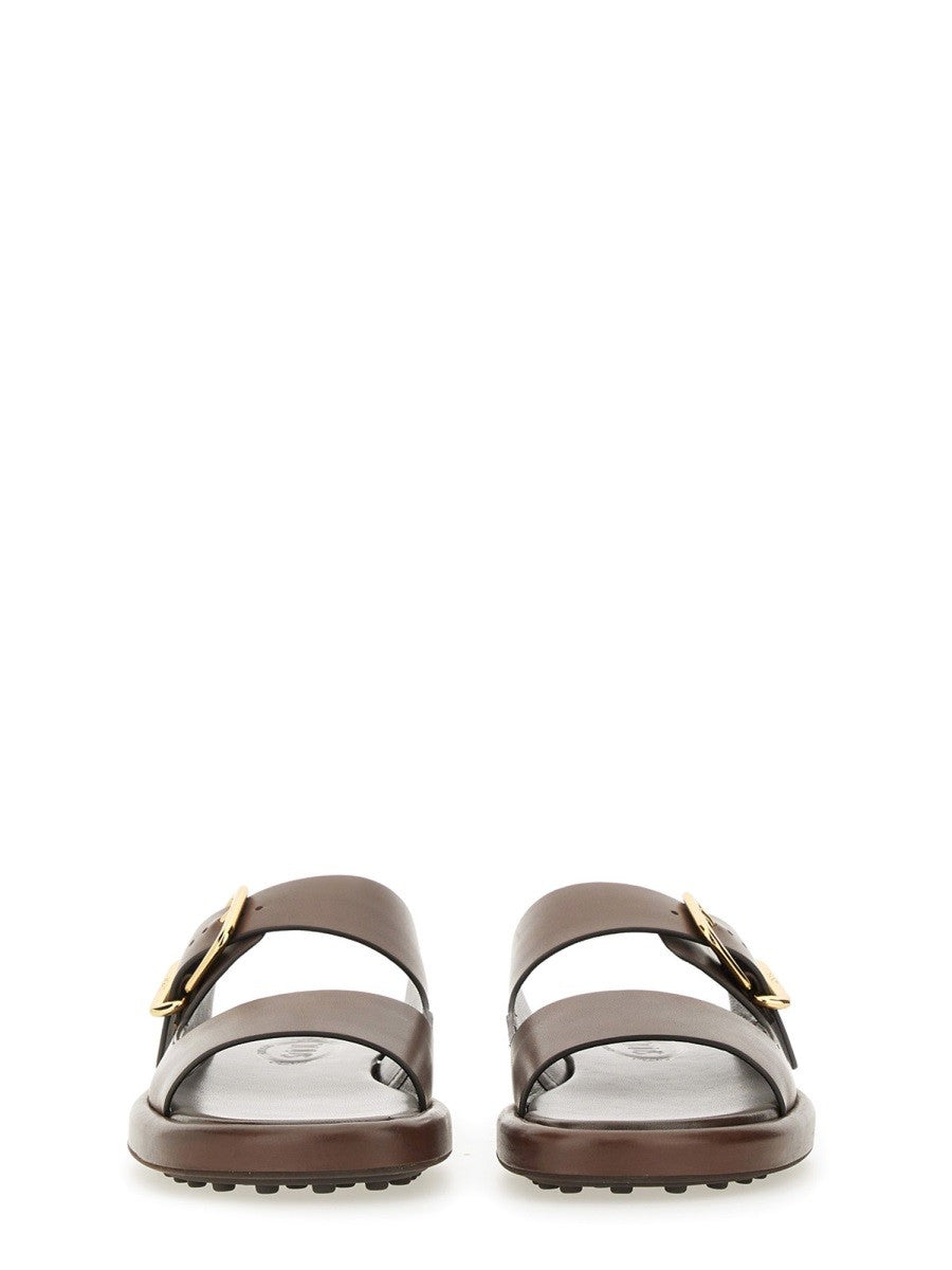 TOD'S LEATHER SANDAL