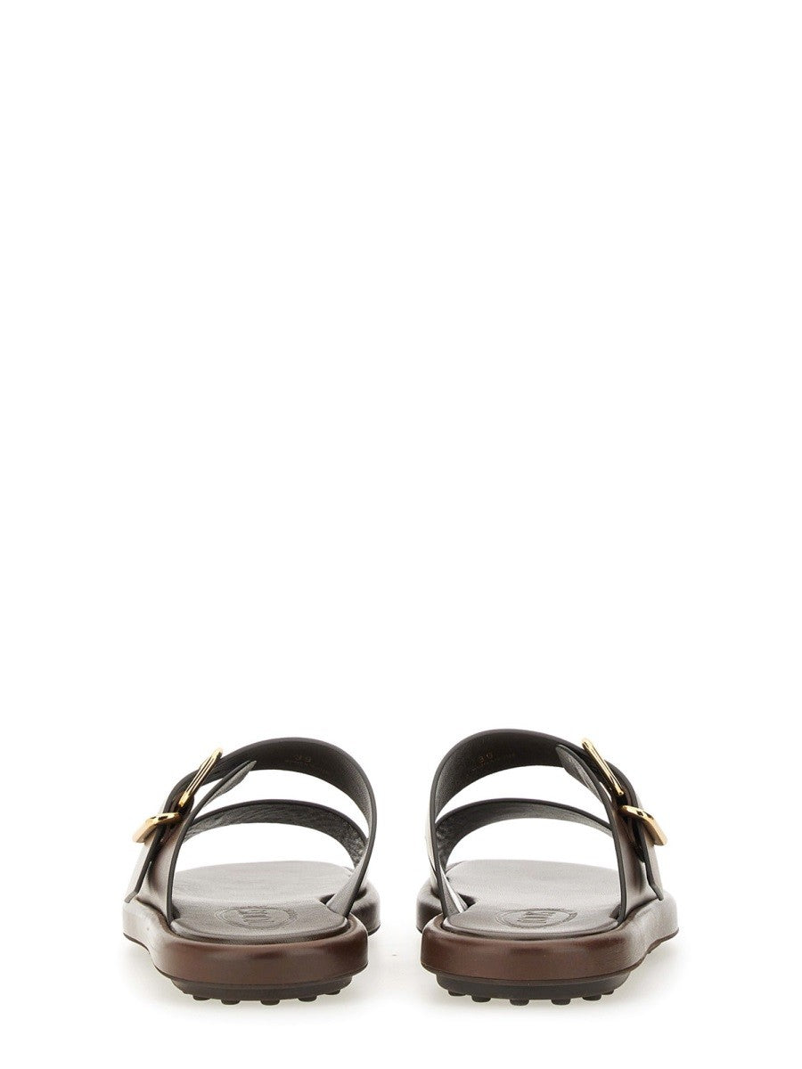 TOD'S LEATHER SANDAL