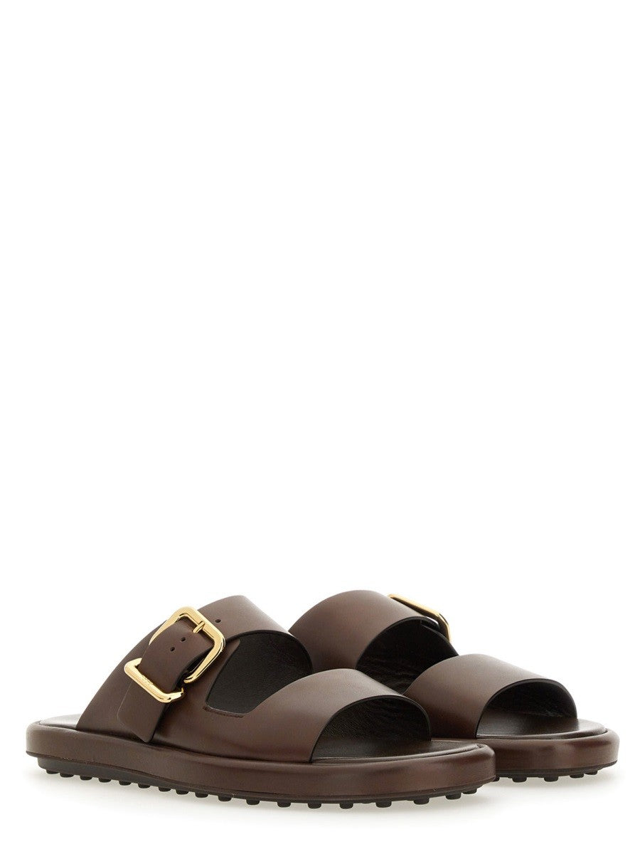 TOD'S LEATHER SANDAL