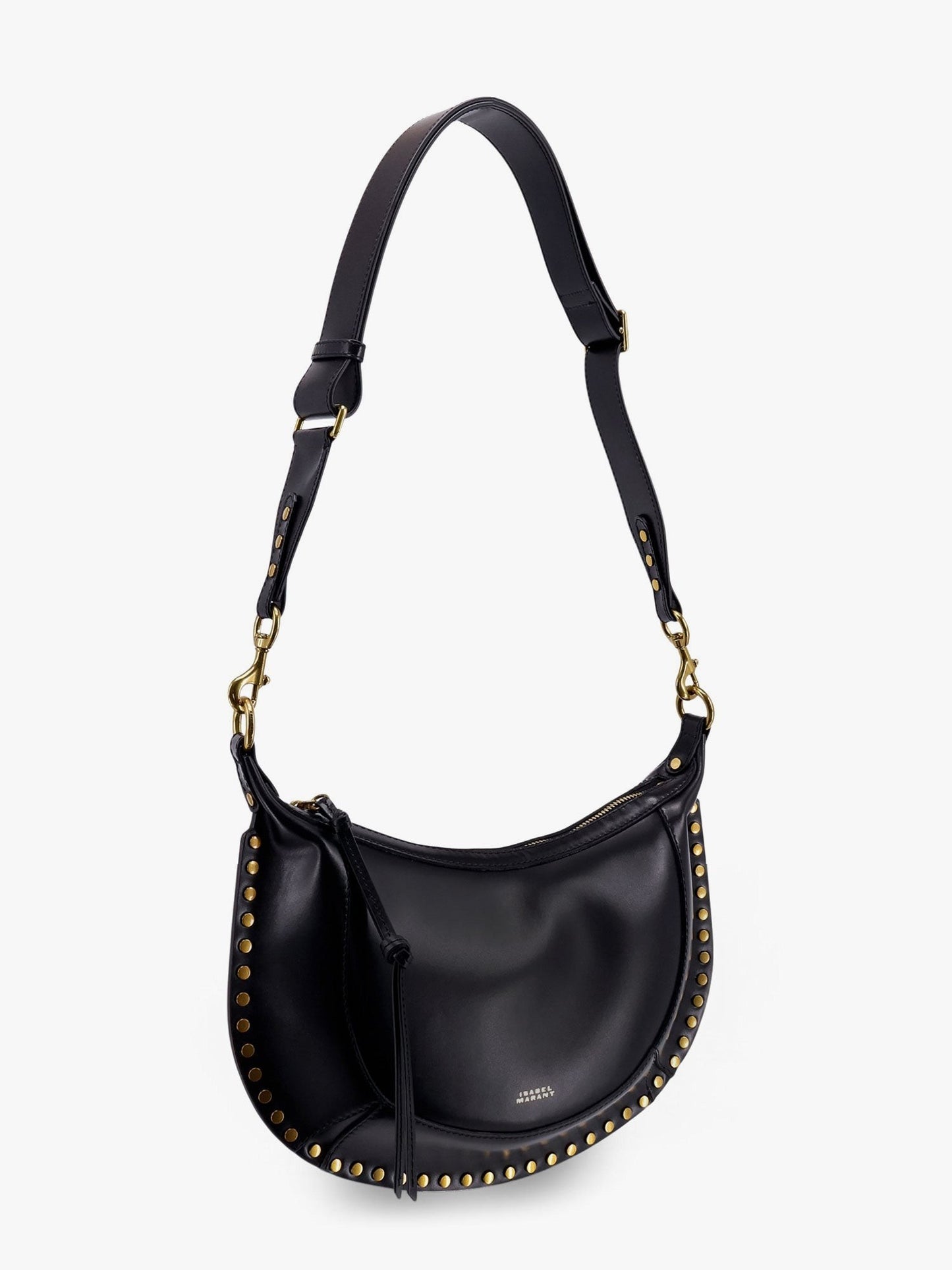 Isabel Marant Leather shoulder bag with metal details