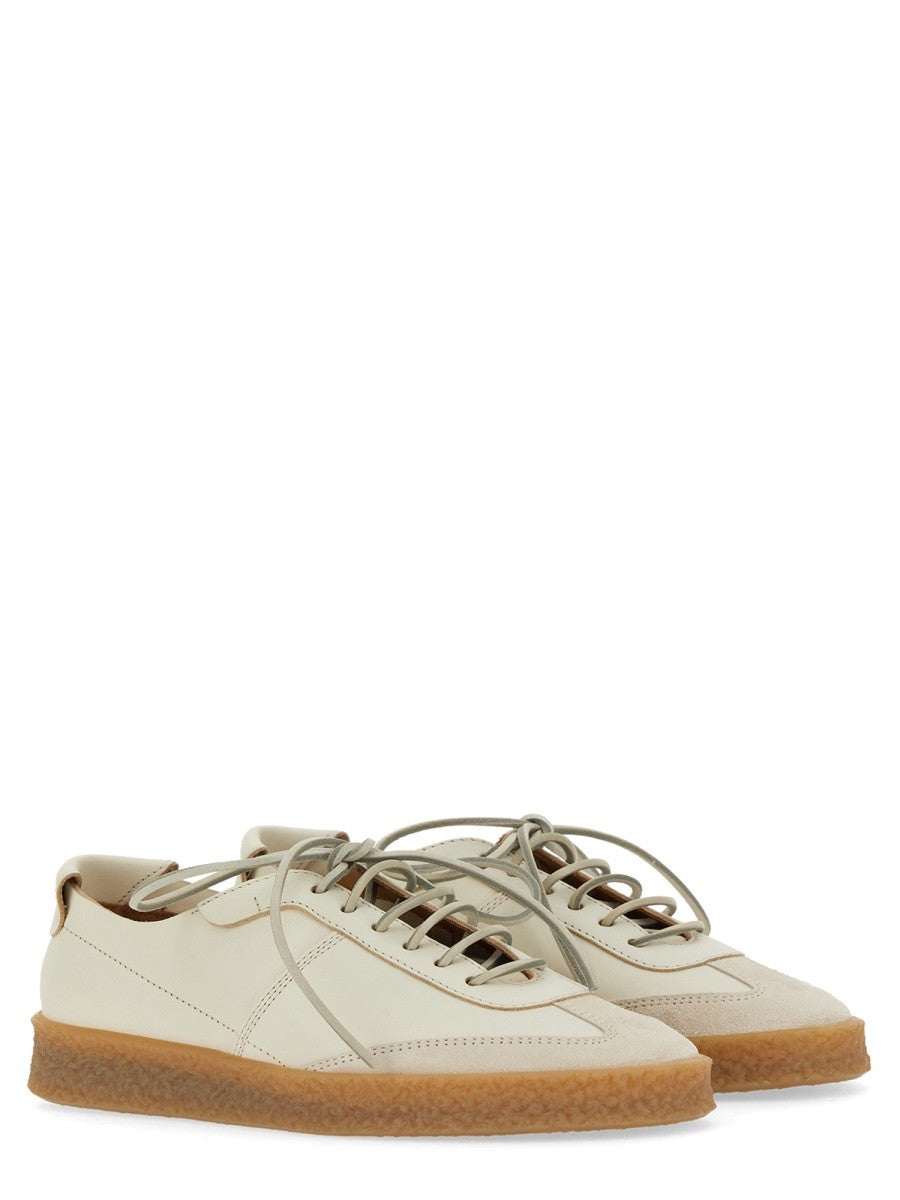 BUTTERO LEATHER SNEAKER
