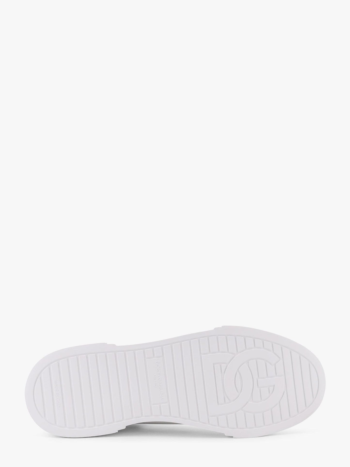 Dolce & Gabbana Leather sneakers with lateral logo patch