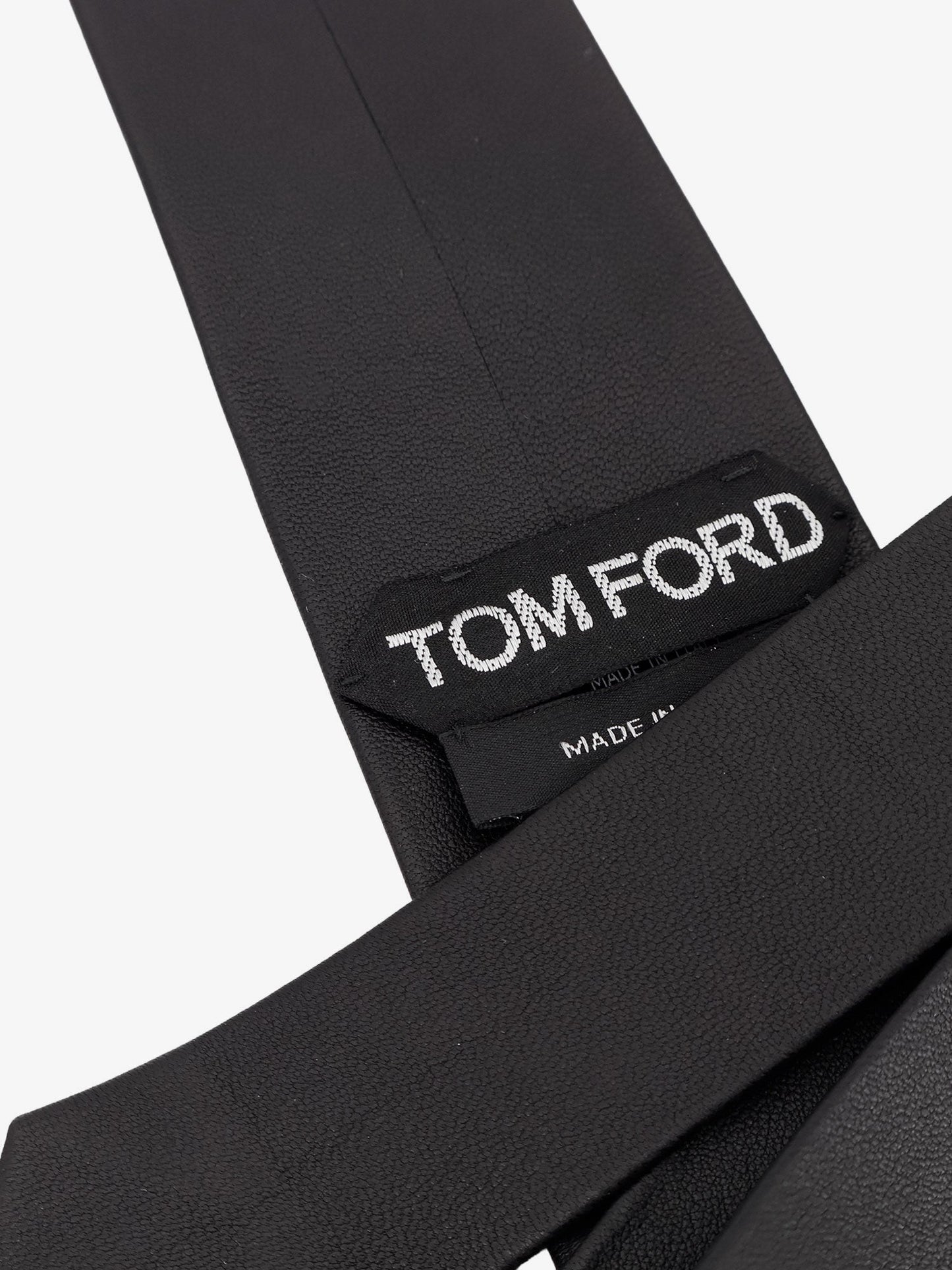 TOM FORD Leather tie