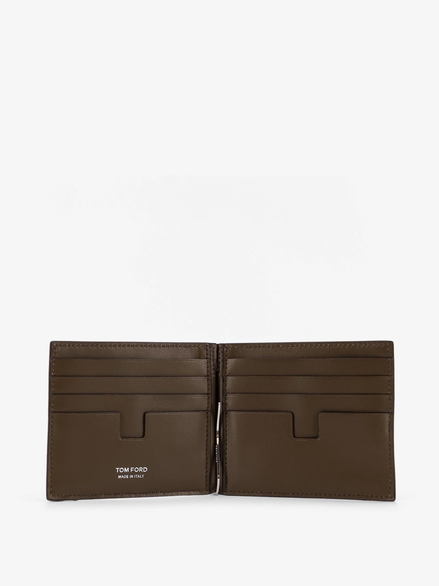 TOM FORD Leather wallet with croco effect