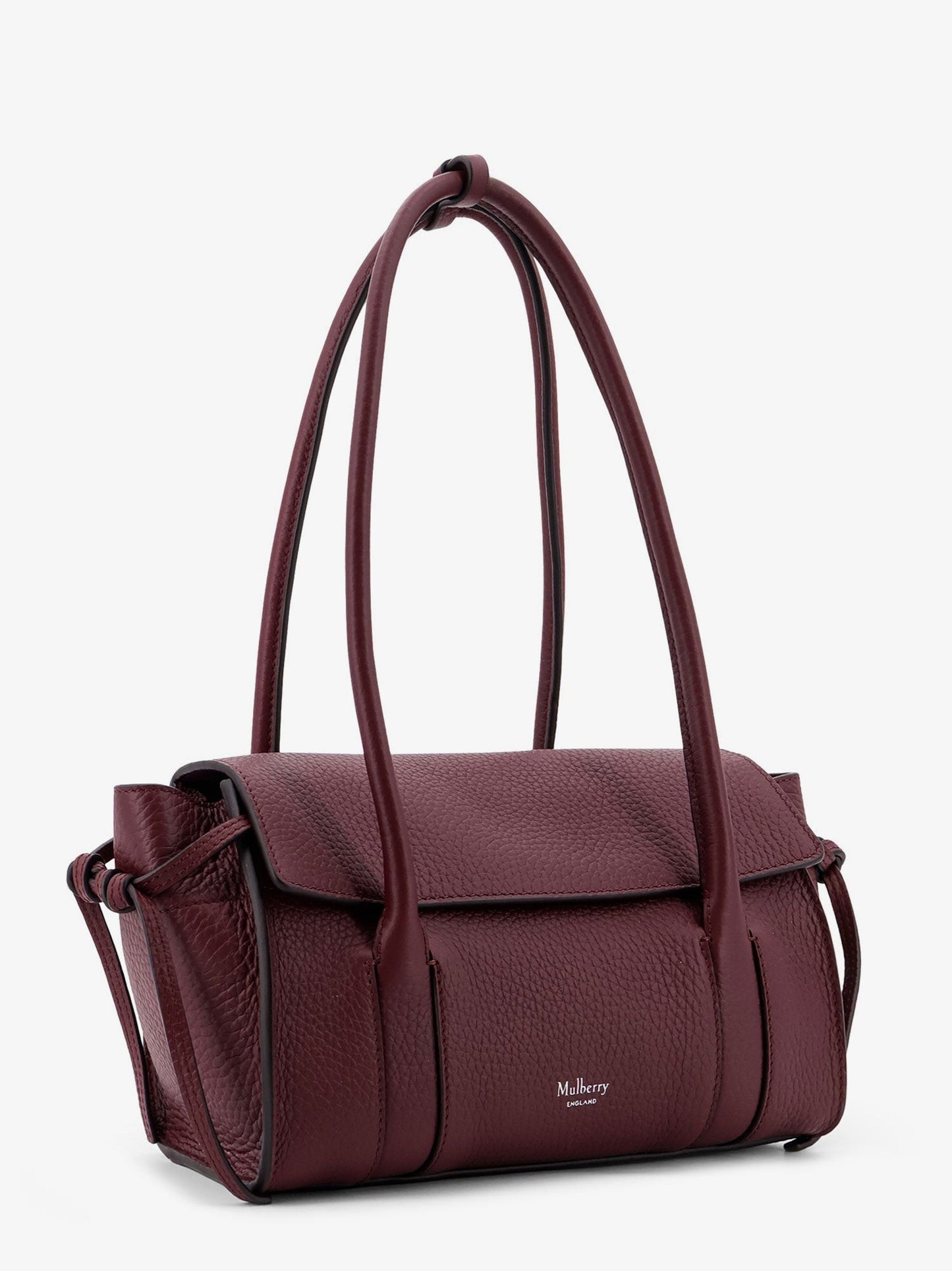 MULBERRY Leather shoulder bag with logo