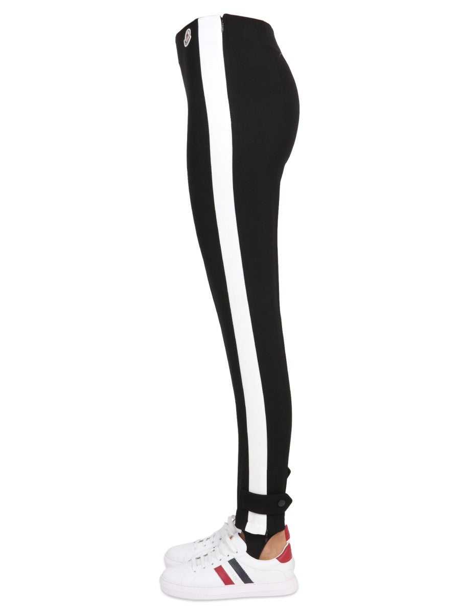 Moncler LEGGINGS CON PATCH LOGO