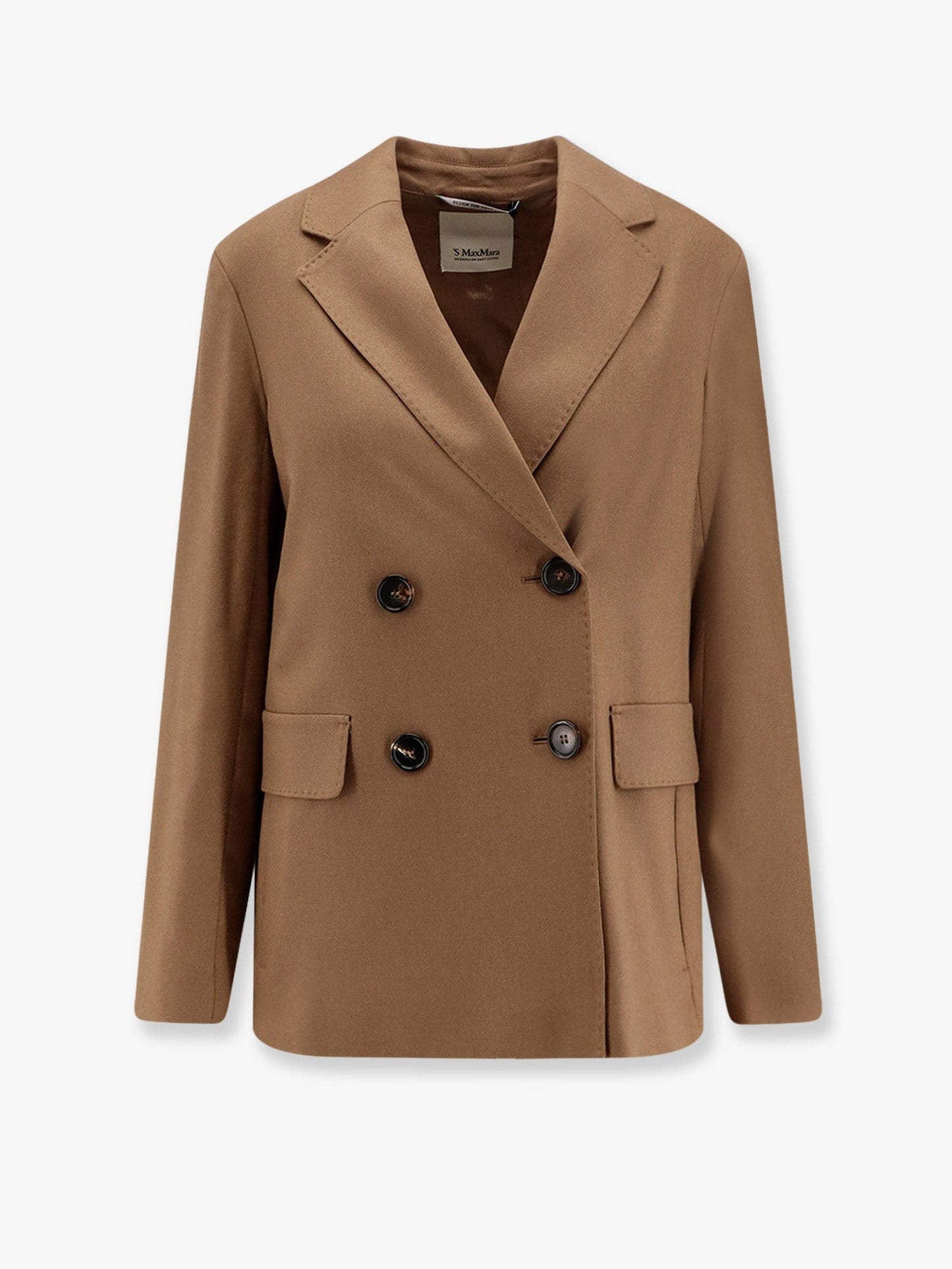 'S MAX MARA Lena double-breasted virgin wool blazer