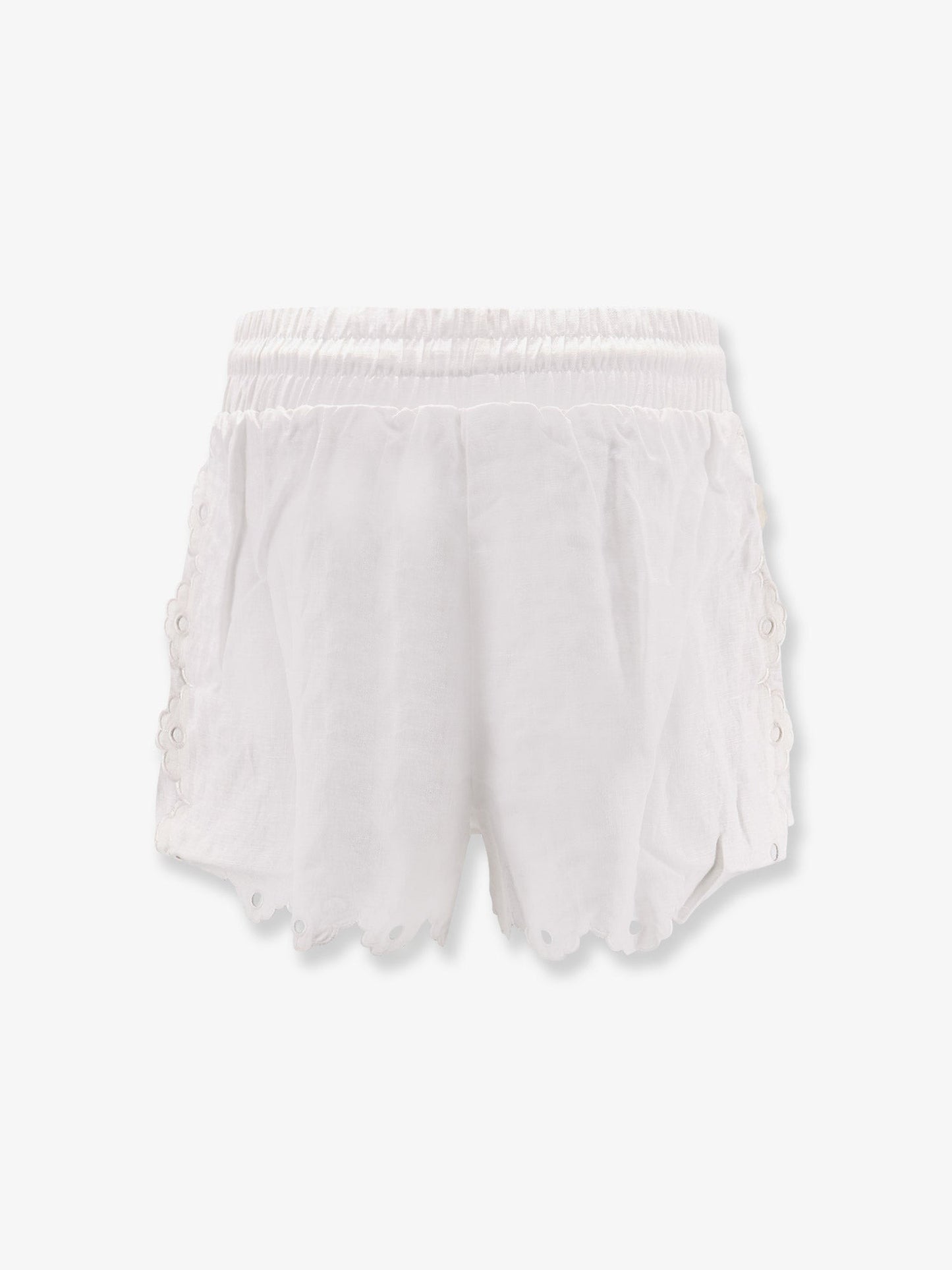 FARM RIO Linen perforated shorts