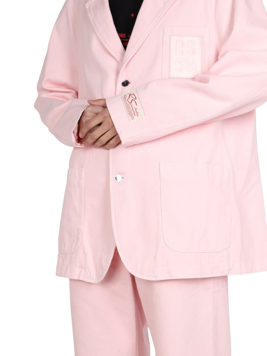 RAF SIMONS LOGO PATCH JACKET