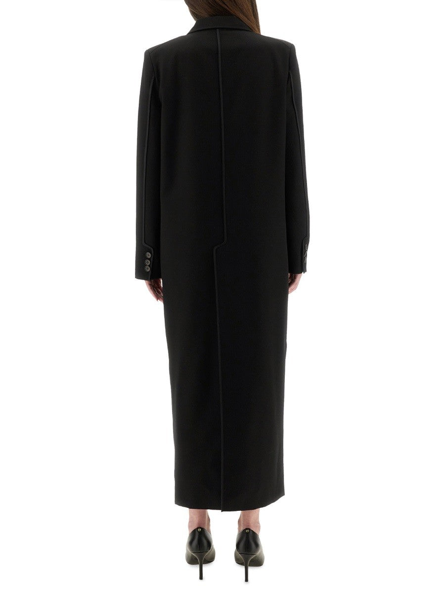 MOSCHINO JEANS LONG TAILORED COAT