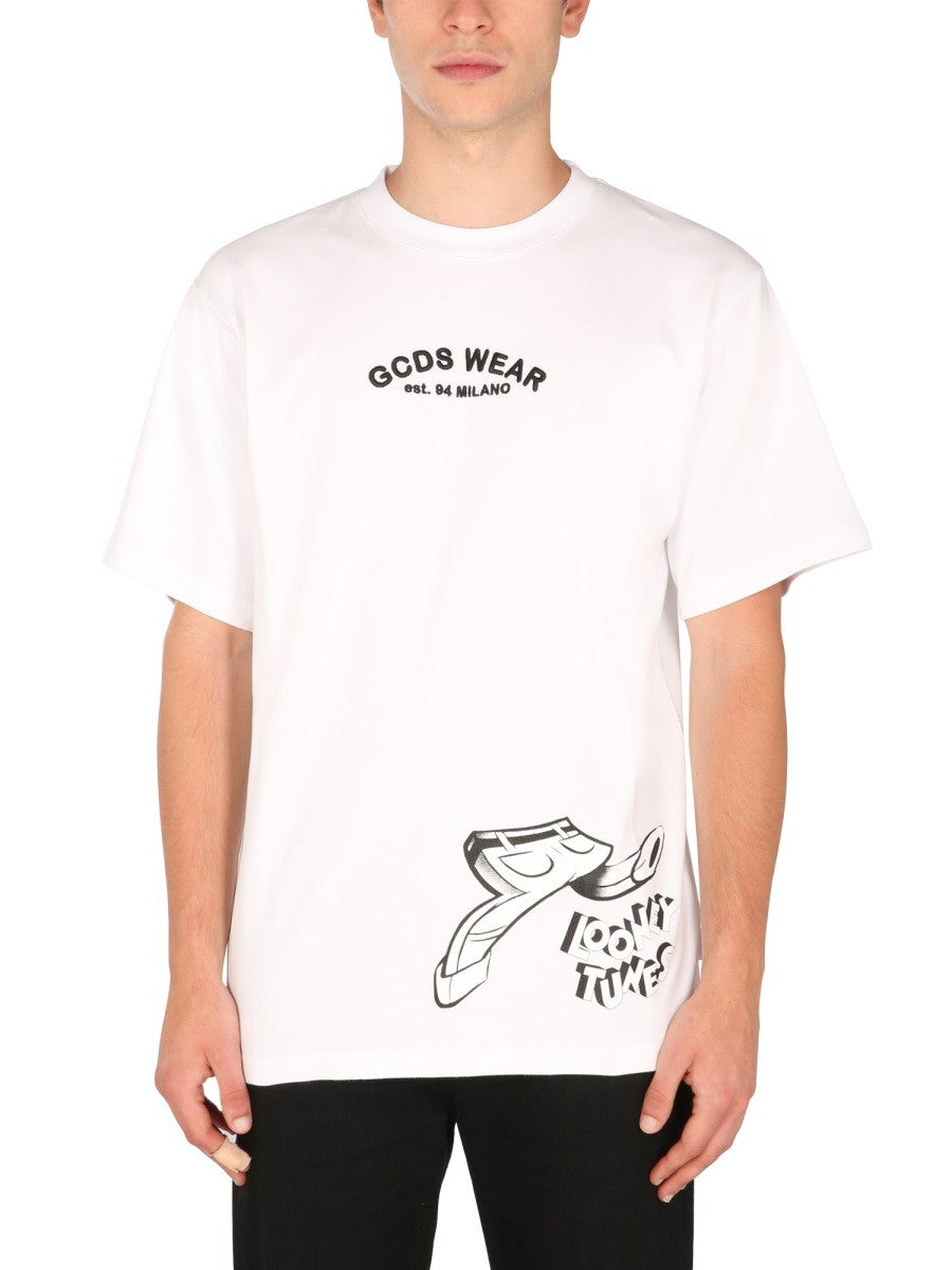 gcds LOONEY TUNES PRINT T-SHIRT