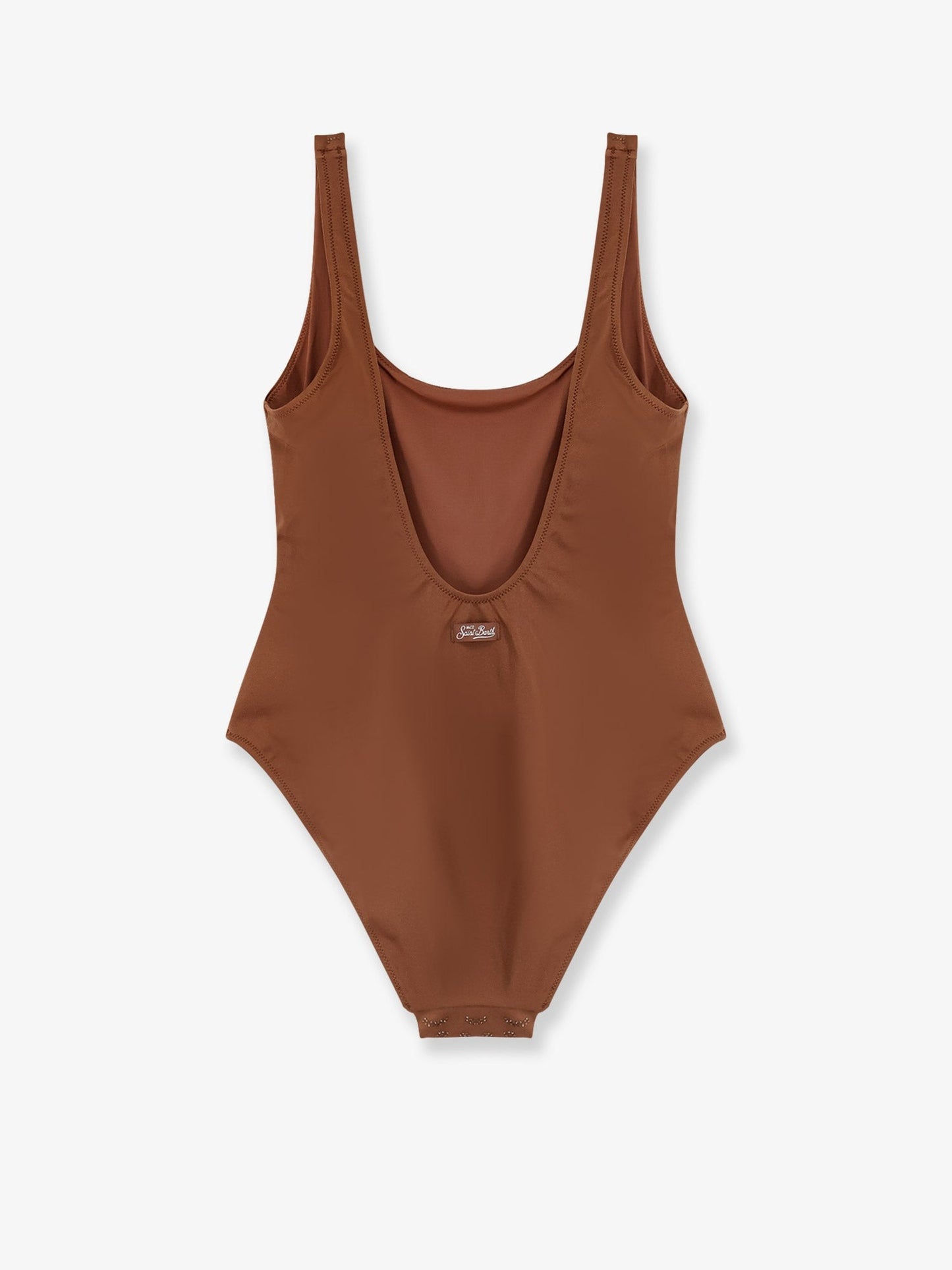 MC2 SAINT BARTH Lora Shiny Strass Leopard one-piece swimsuit