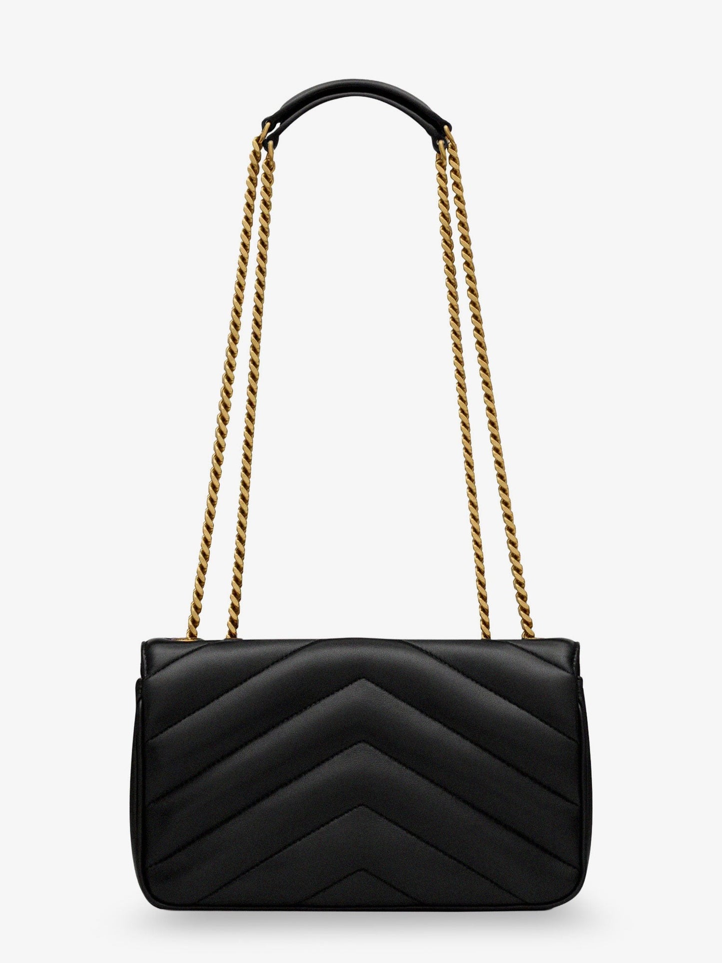 Saint Laurent Loulou Small matelassé leather shoulder bag